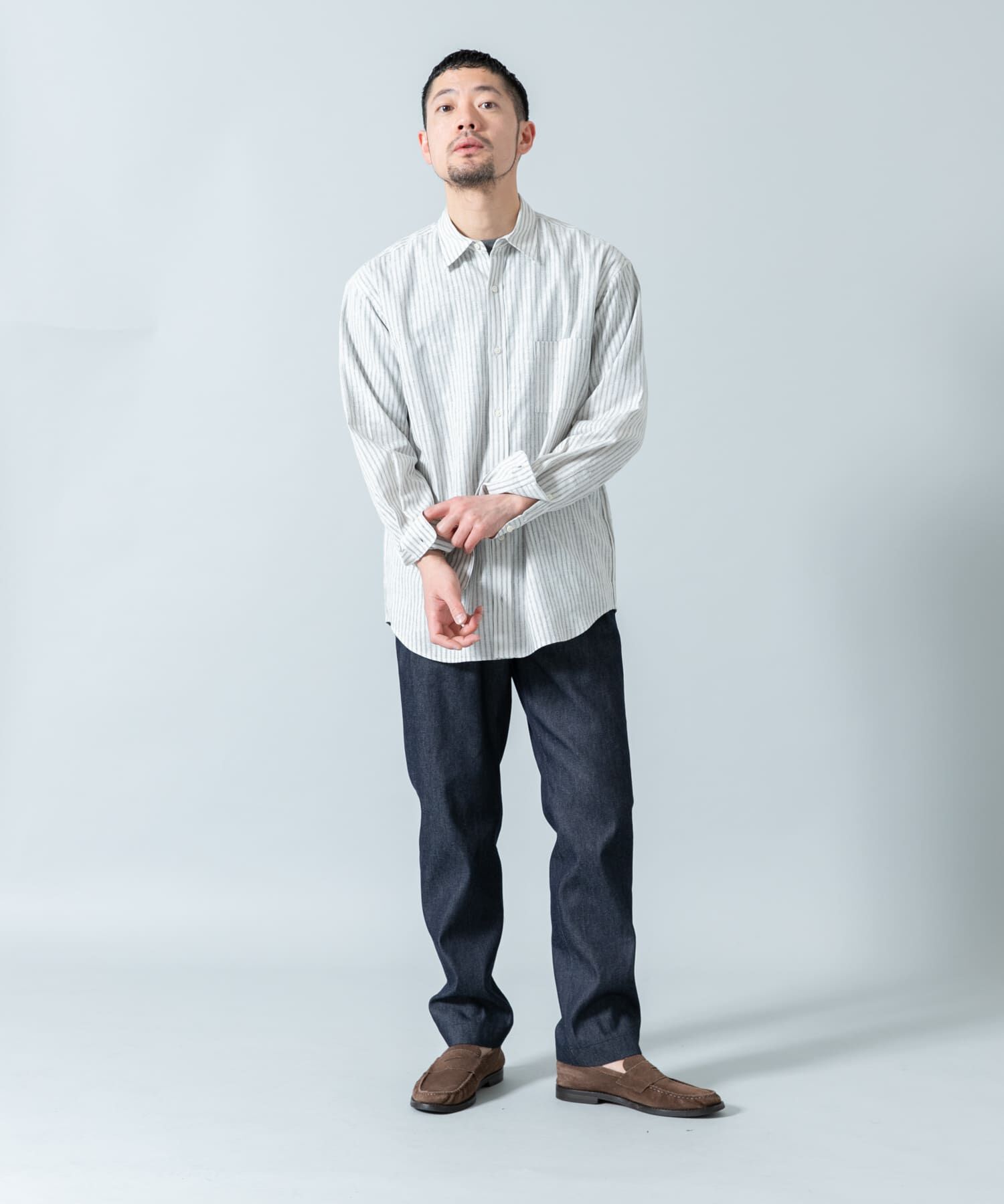 URBAN RESEARCH ROSSO「『WEB限定』『XLｻｲｽﾞあり』ﾘﾗｯｸｽｺｯﾄﾝﾘﾈﾝﾚｷﾞｭﾗｰｶ  」|シャツ・ブラウス|