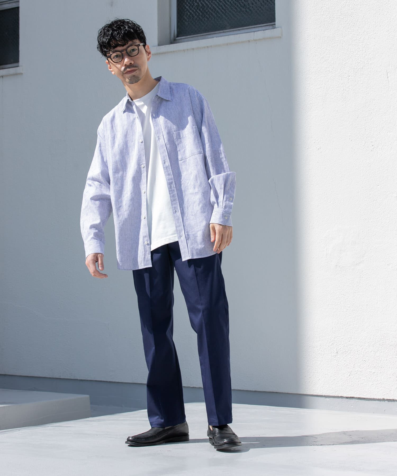 URBAN RESEARCH ROSSO「『WEB限定』『XLｻｲｽﾞあり』ﾘﾗｯｸｽｺｯﾄﾝﾘﾈﾝﾚｷﾞｭﾗｰｶ  」|シャツ・ブラウス|