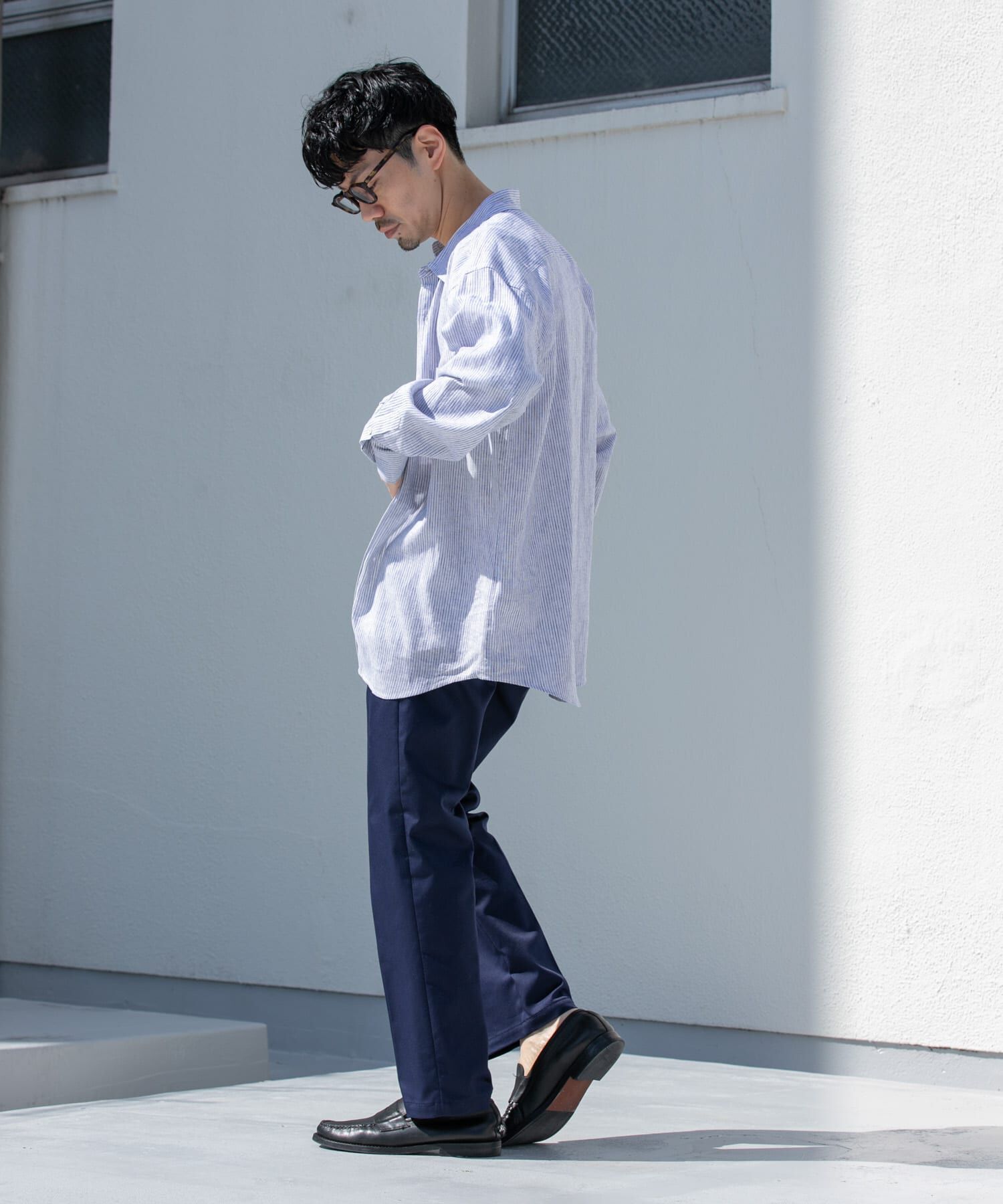 URBAN RESEARCH ROSSO「『WEB限定』『XLｻｲｽﾞあり』ﾘﾗｯｸｽｺｯﾄﾝﾘﾈﾝﾚｷﾞｭﾗｰｶ  」|シャツ・ブラウス|