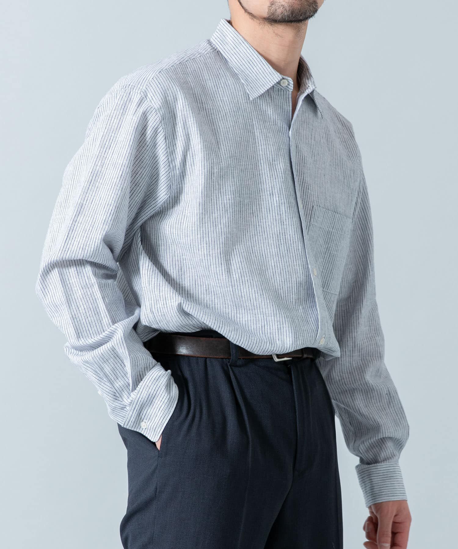 URBAN RESEARCH ROSSO「『WEB限定』『XLｻｲｽﾞあり』ﾘﾗｯｸｽｺｯﾄﾝﾘﾈﾝﾚｷﾞｭﾗｰｶ  」|シャツ・ブラウス|