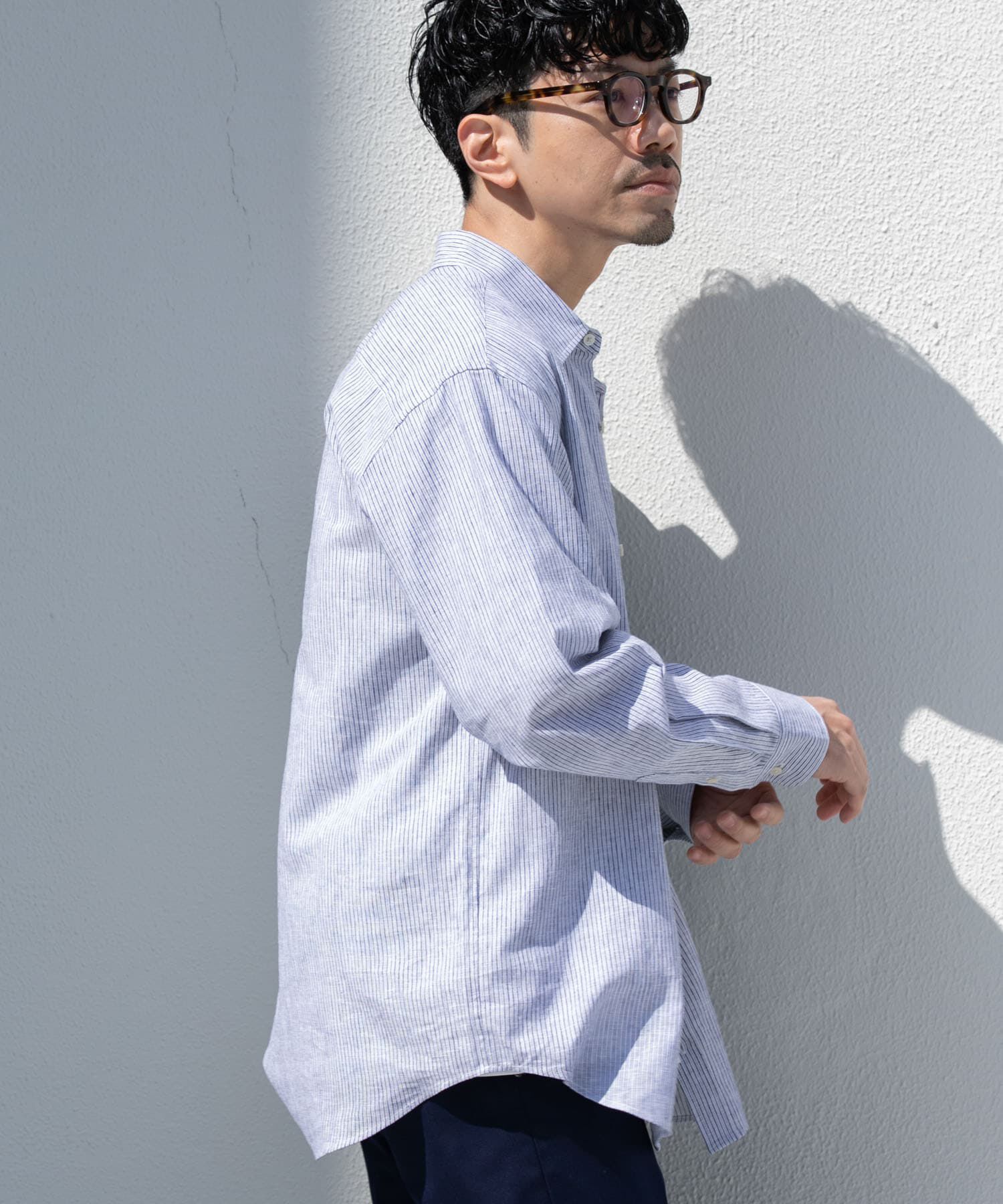 URBAN RESEARCH ROSSO「『WEB限定』『XLｻｲｽﾞあり』ﾘﾗｯｸｽｺｯﾄﾝﾘﾈﾝﾚｷﾞｭﾗｰｶ  」|シャツ・ブラウス|