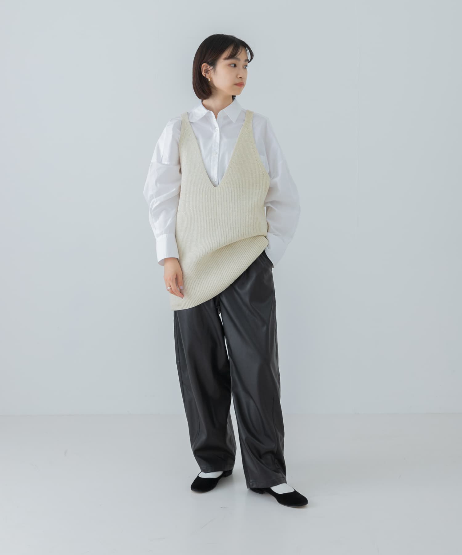 URBAN RESEARCH「レザーライクコクーンパンツ」|その他|