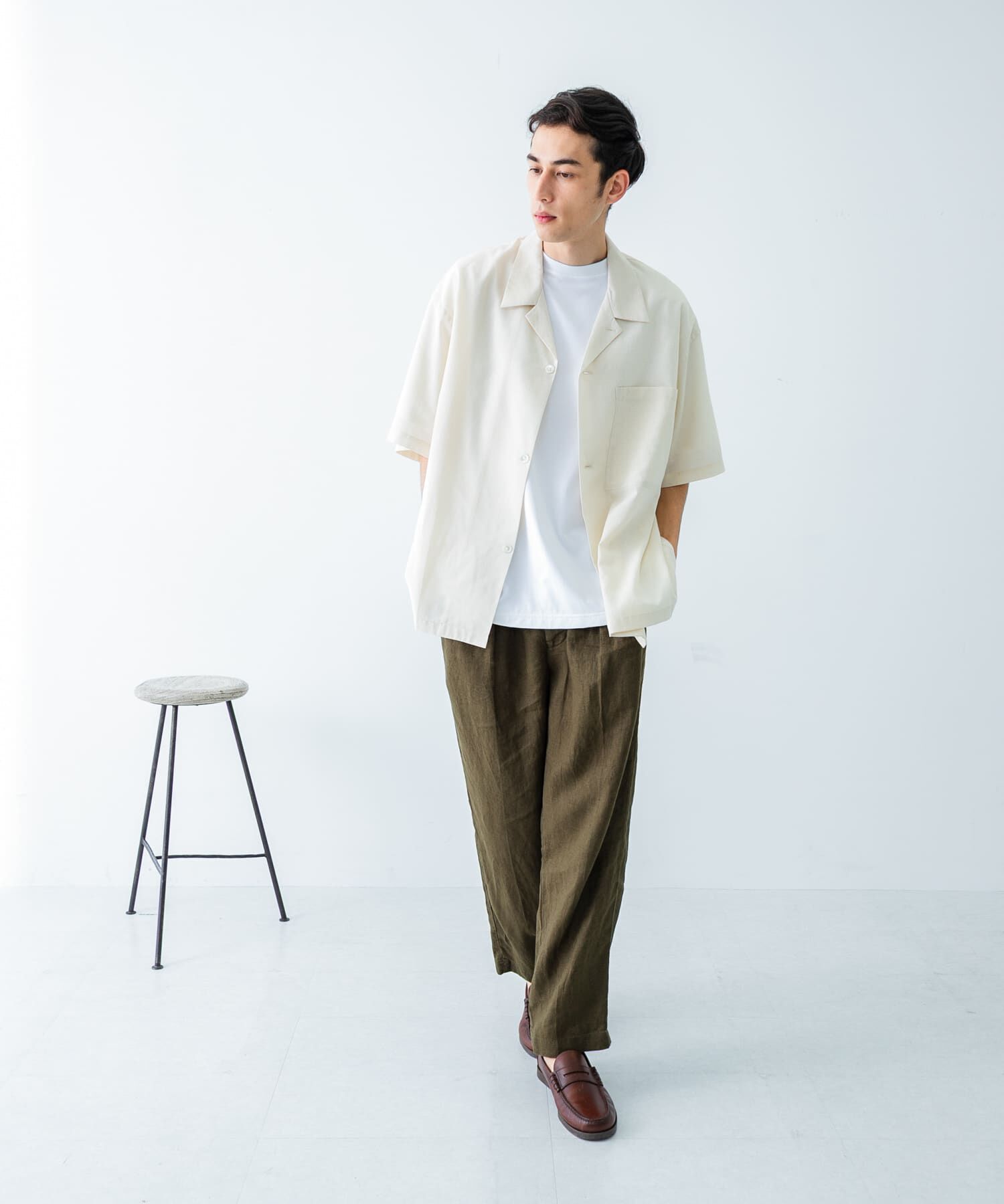 URBAN RESEARCH「『UR TECH DRYLUXE』高機能リネンシャツジャケット」|シャツ・ブラウス|