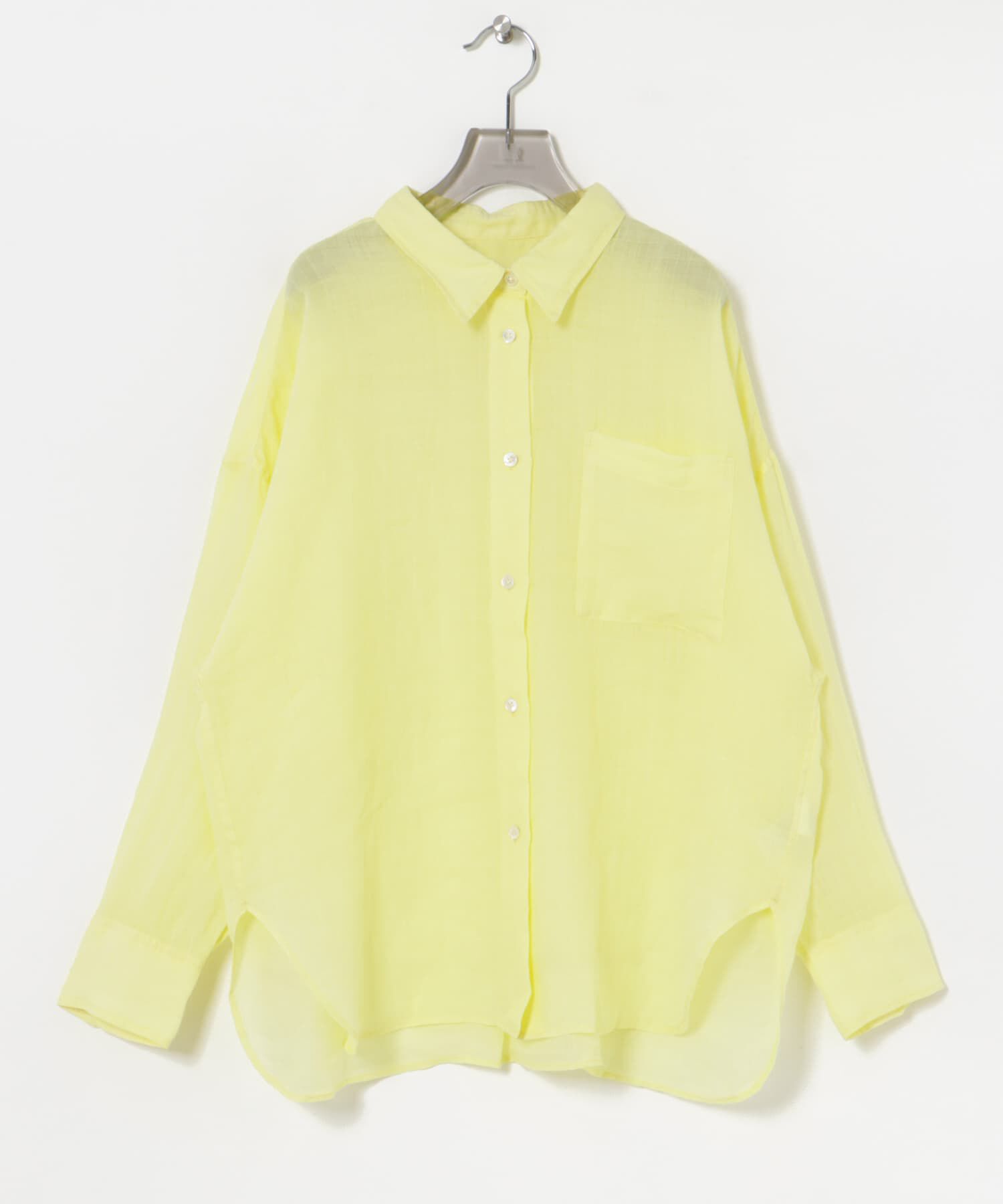 URBAN RESEARCH「ガーメントダイラミーオーバーシャツ」|シャツ・ブラウス|