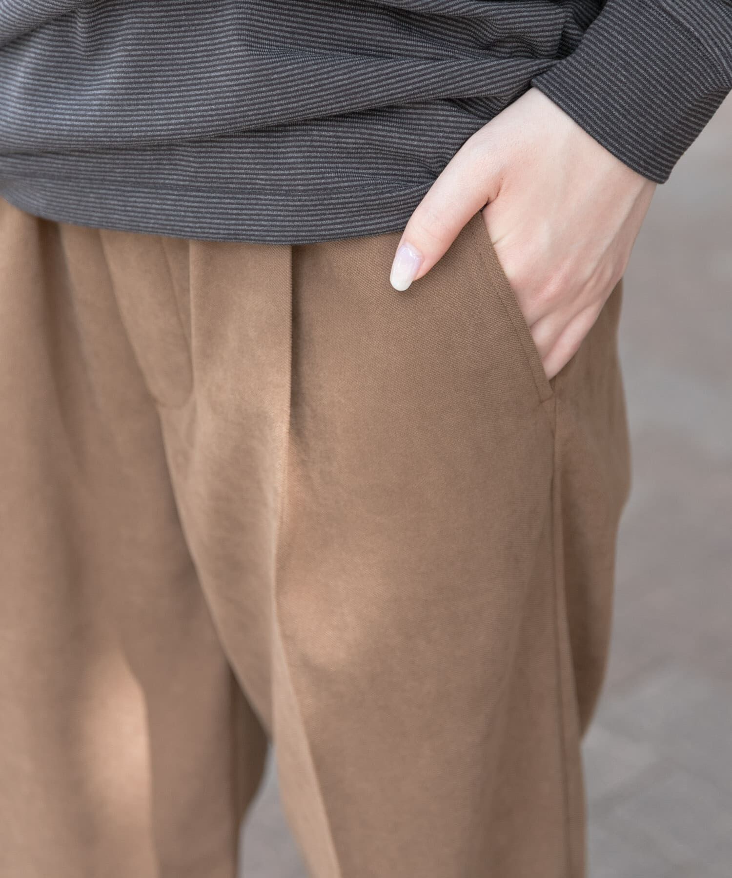 URBAN RESEARCH DOORS「FORK&SPOON　スエードライクパンツ」|その他|