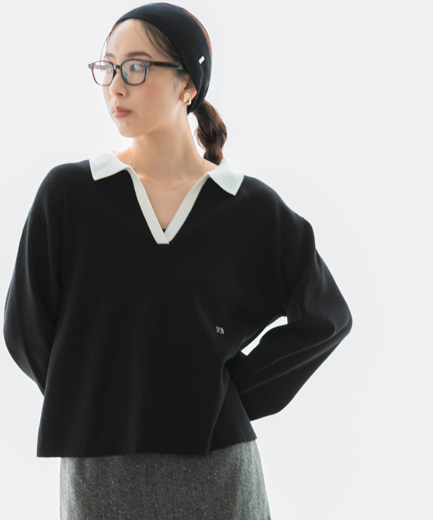 URBAN RESEARCH ROSSO「F by ROSSO　ラガーニットプルオーバー」|ニット・セーター|