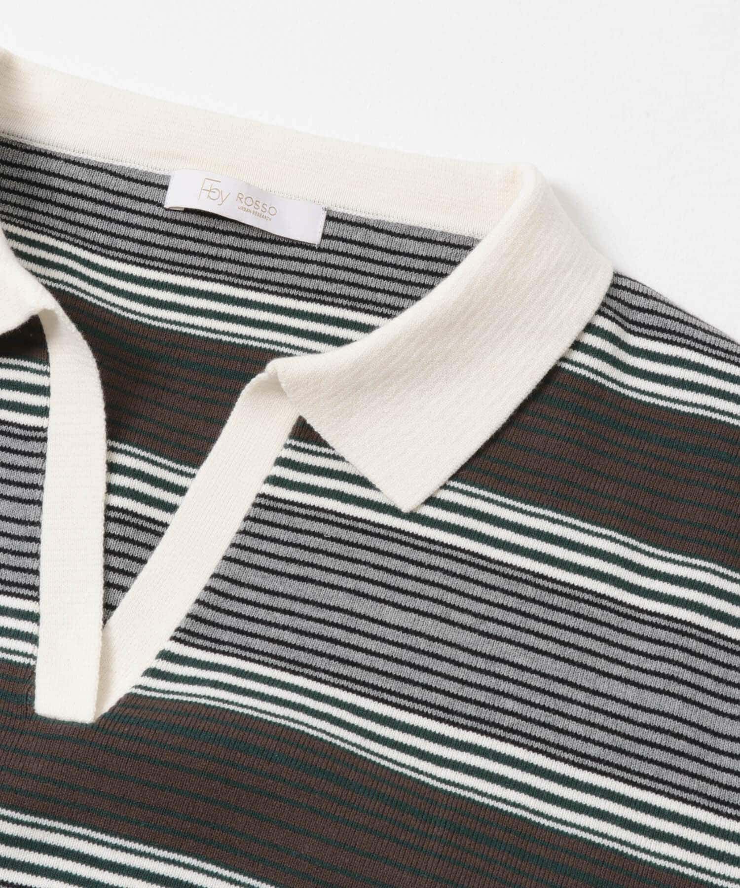 URBAN RESEARCH ROSSO「F by ROSSO　ラガーニットプルオーバー」|ニット・セーター|