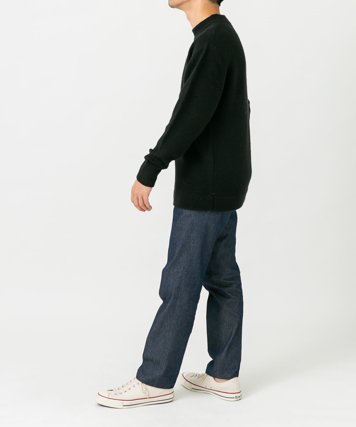 URBAN RESEARCH ROSSO「『XLｻｲｽﾞあり』ﾊﾐﾙﾄﾝｳｰﾙｶﾞｰﾀｰ編みﾓｯｸﾈｯｸﾌﾟﾙ  」|ニット・セーター|