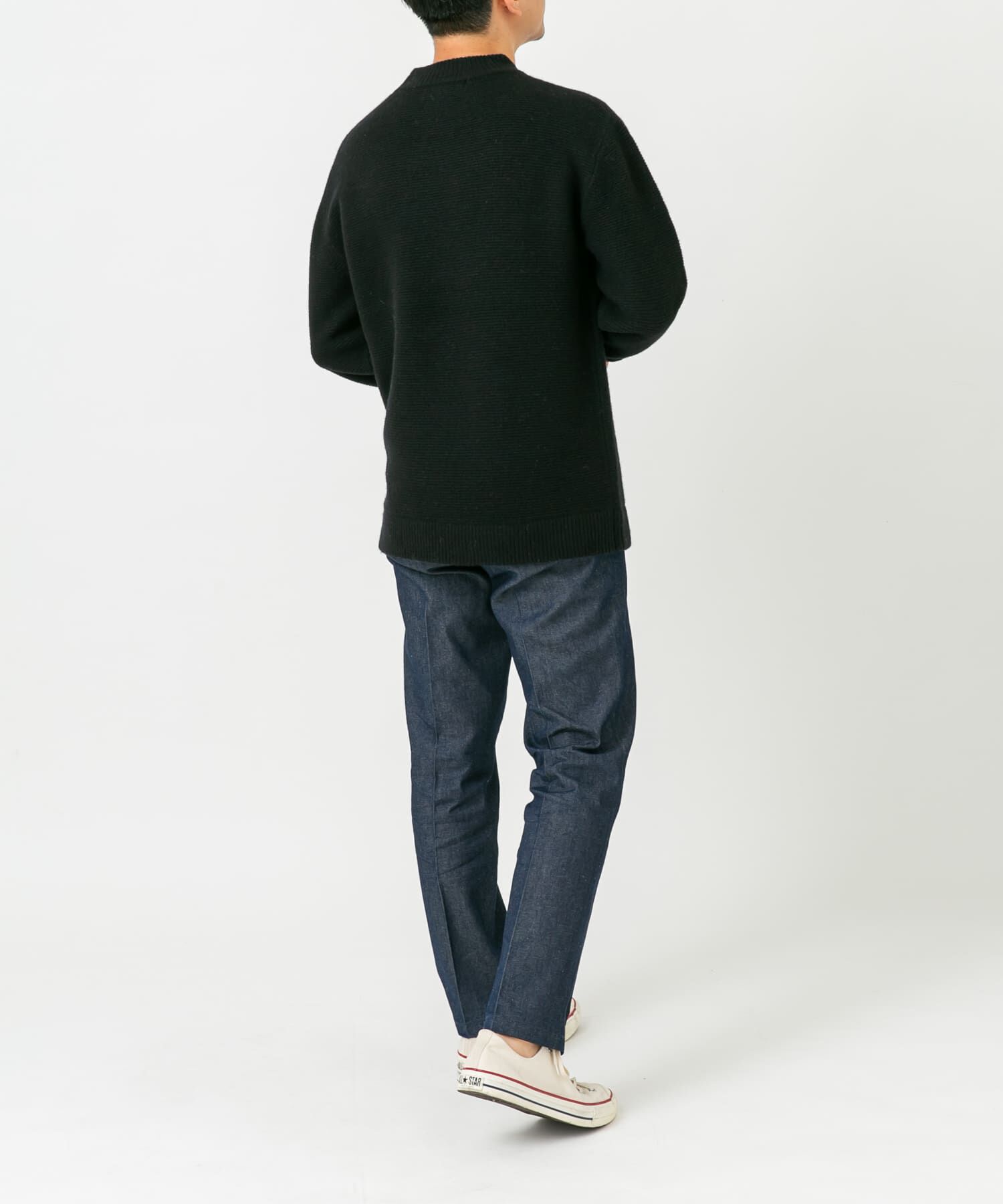 URBAN RESEARCH ROSSO「『XLｻｲｽﾞあり』ﾊﾐﾙﾄﾝｳｰﾙｶﾞｰﾀｰ編みﾓｯｸﾈｯｸﾌﾟﾙ  」|ニット・セーター|