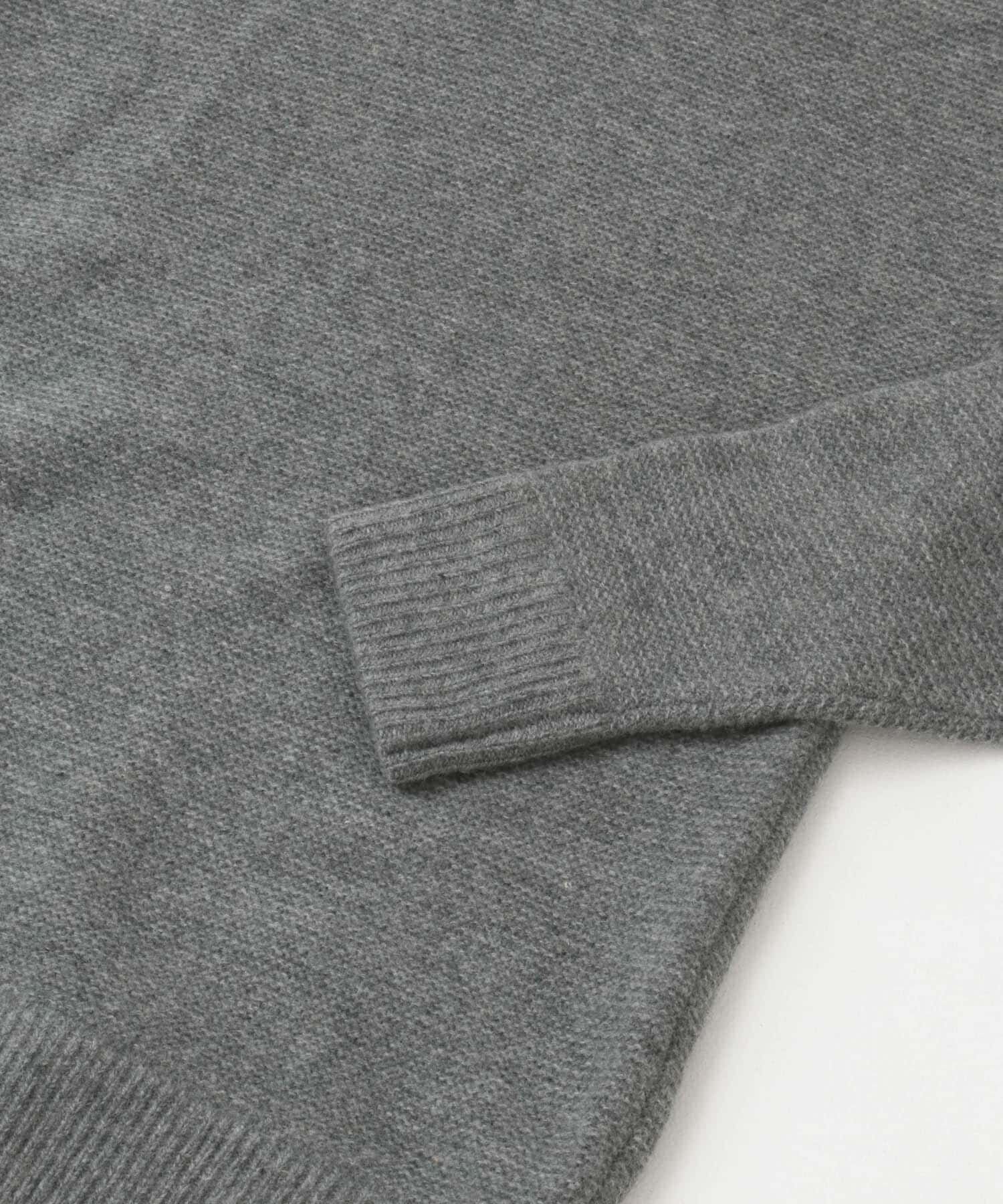 URBAN RESEARCH ROSSO「『XLｻｲｽﾞあり』ﾊﾐﾙﾄﾝｳｰﾙｶﾞｰﾀｰ編みﾓｯｸﾈｯｸﾌﾟﾙ  」|ニット・セーター|