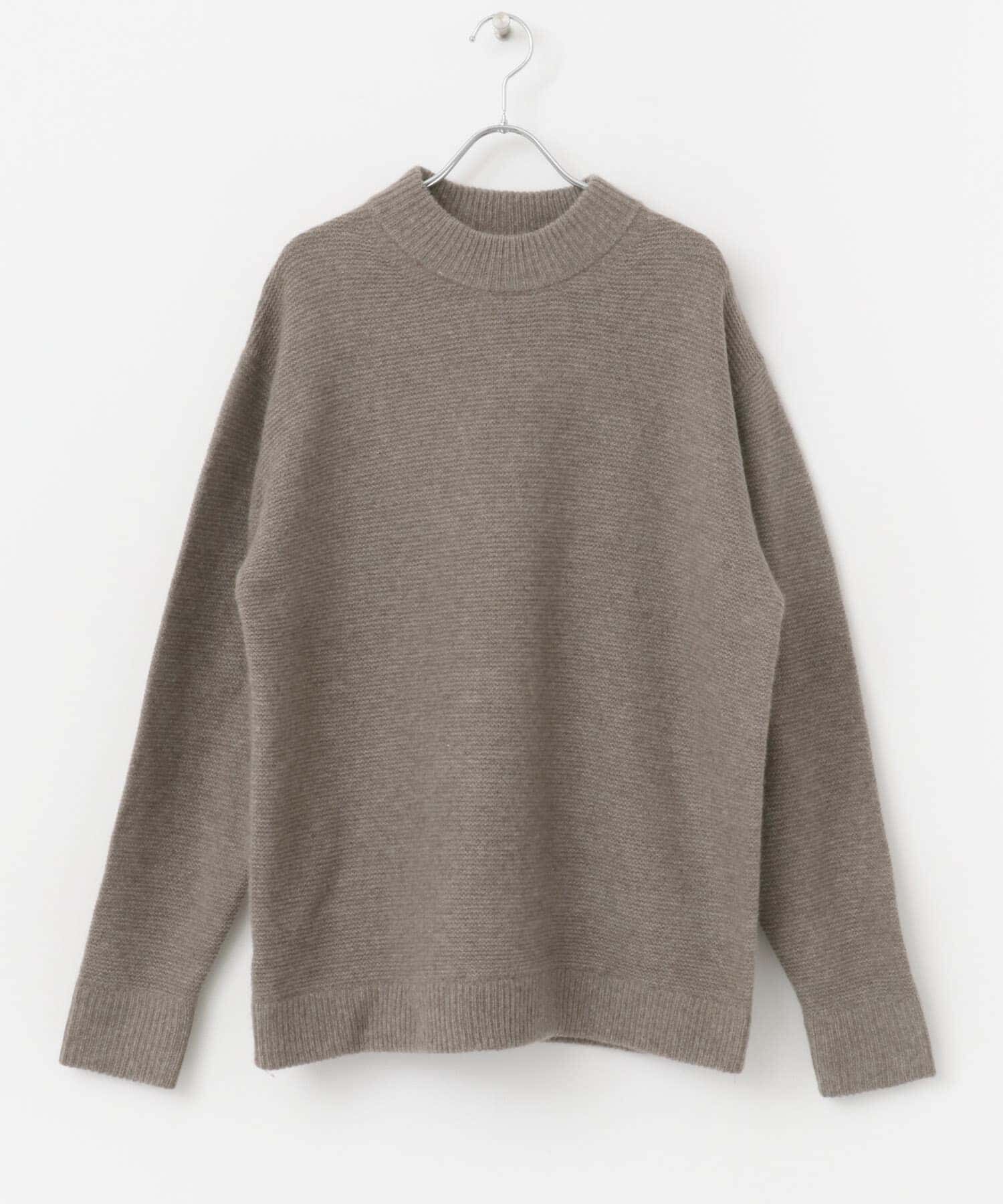 URBAN RESEARCH ROSSO「『XLｻｲｽﾞあり』ﾊﾐﾙﾄﾝｳｰﾙｶﾞｰﾀｰ編みﾓｯｸﾈｯｸﾌﾟﾙ  」|ニット・セーター|