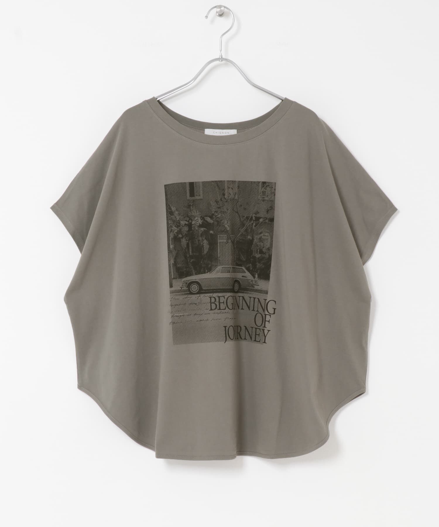URBAN RESEARCH ROSSO「CHIGNON　photo　ドルマンカットソー」|Tシャツ・カットソー|