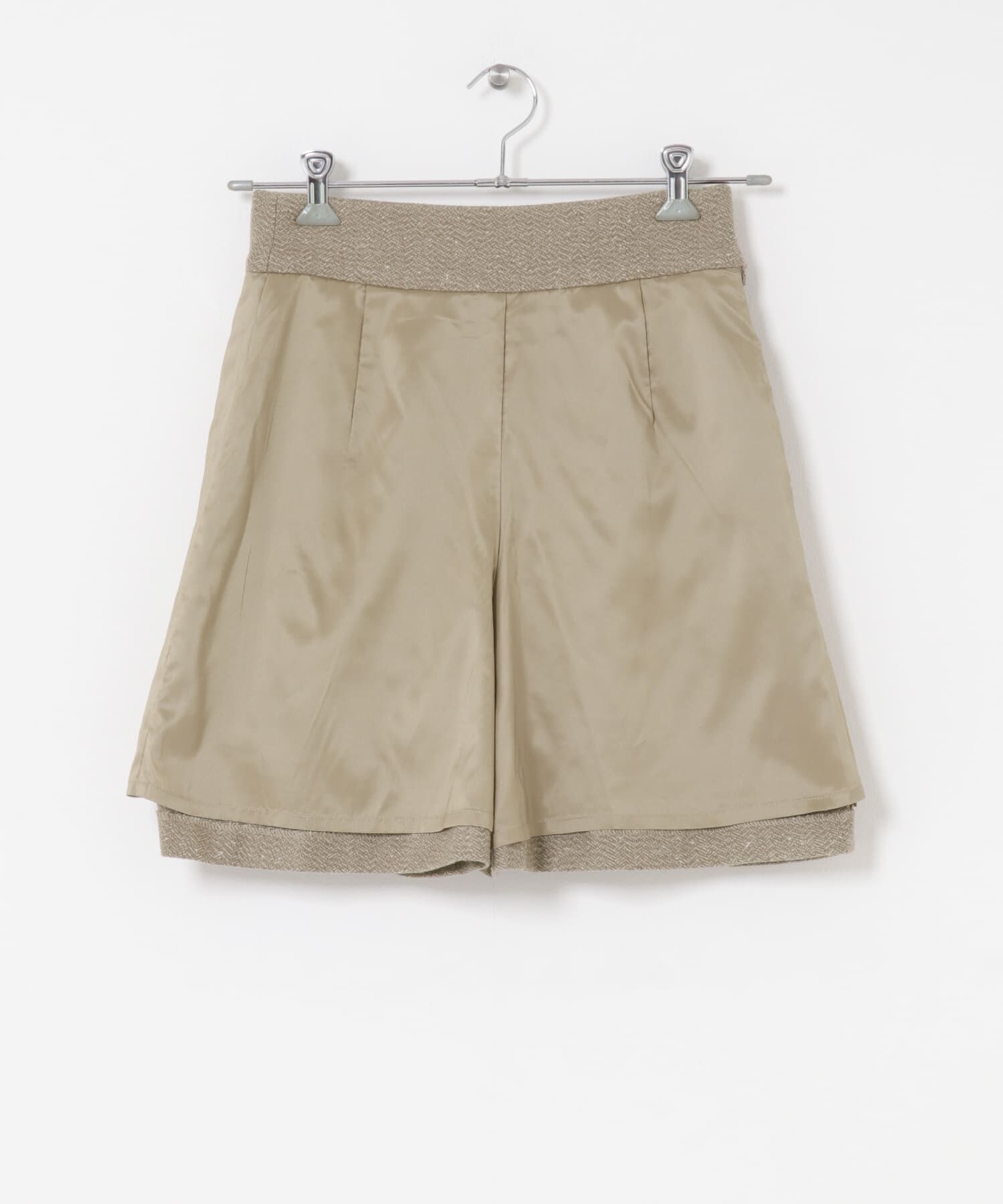 URBAN RESEARCH ROSSO「F by ROSSO　ヘリンボンツイードスカート風キュロット」|その他|