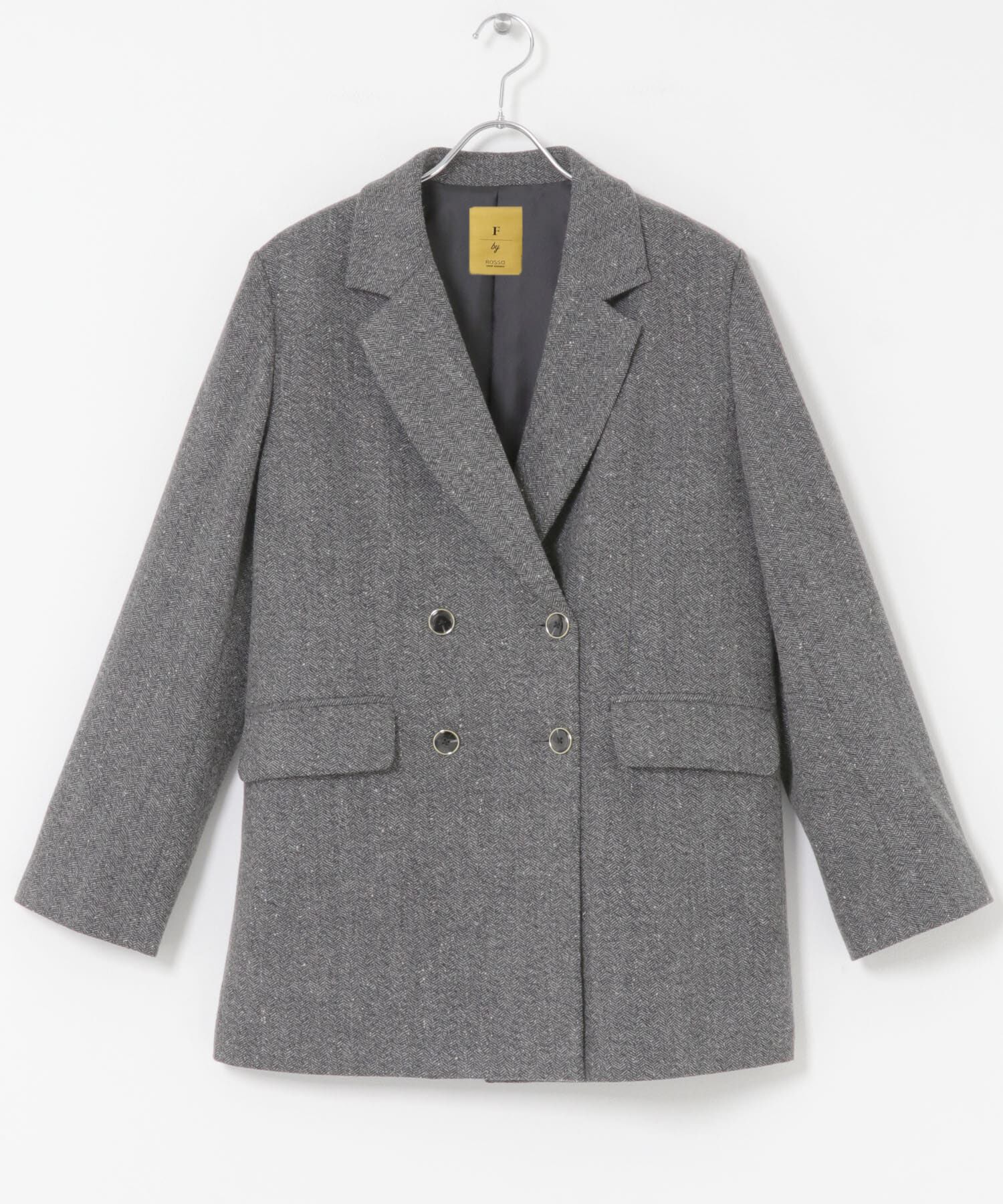 URBAN RESEARCH ROSSO「F by ROSSO　ヘリンボンネップツイードジャケット」|その他|