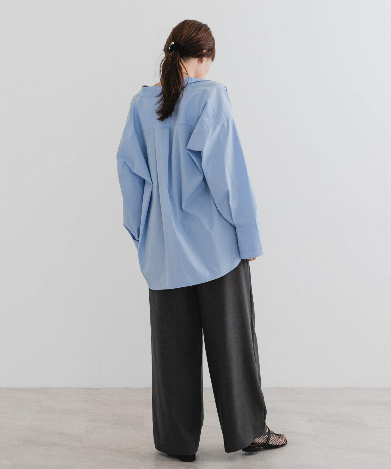 URBAN RESEARCH ROSSO「『UR TECH SMOOTHLUXE』F by ROSSO　タックワイドパンツ」|その他|