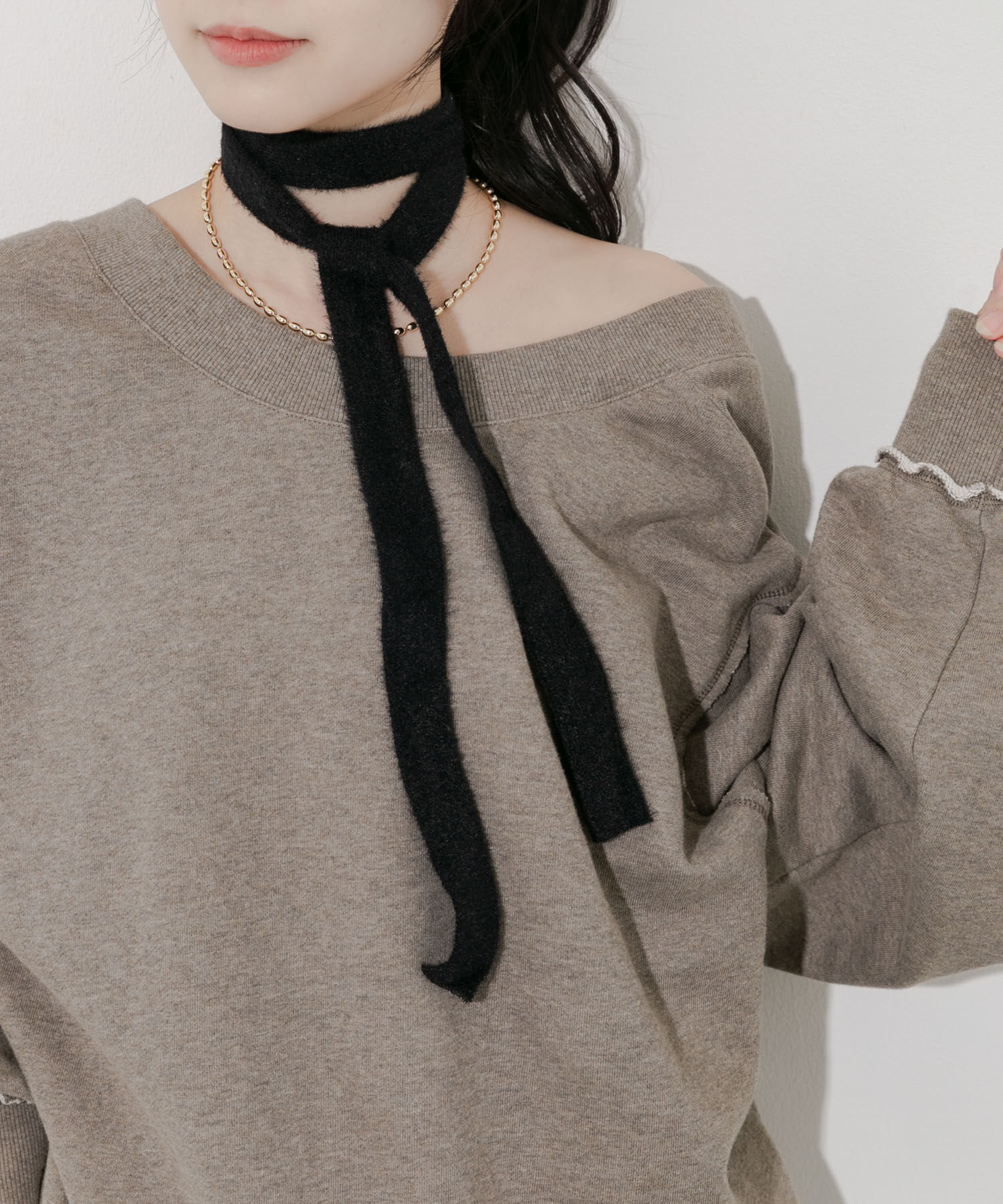 SMELLY「マルチWAYニットセットネックレス」|ネックレス|