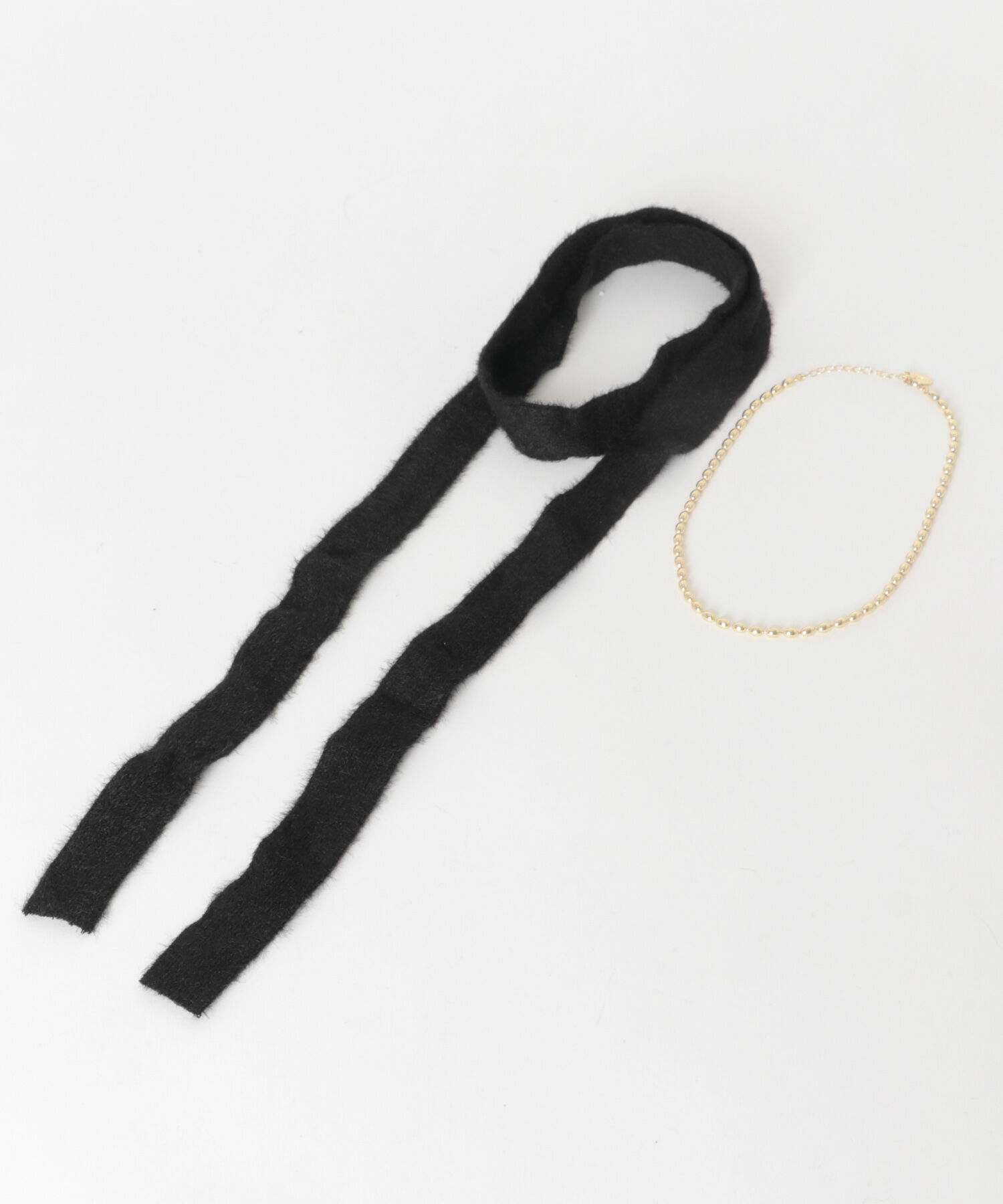 SMELLY「マルチWAYニットセットネックレス」|ネックレス|