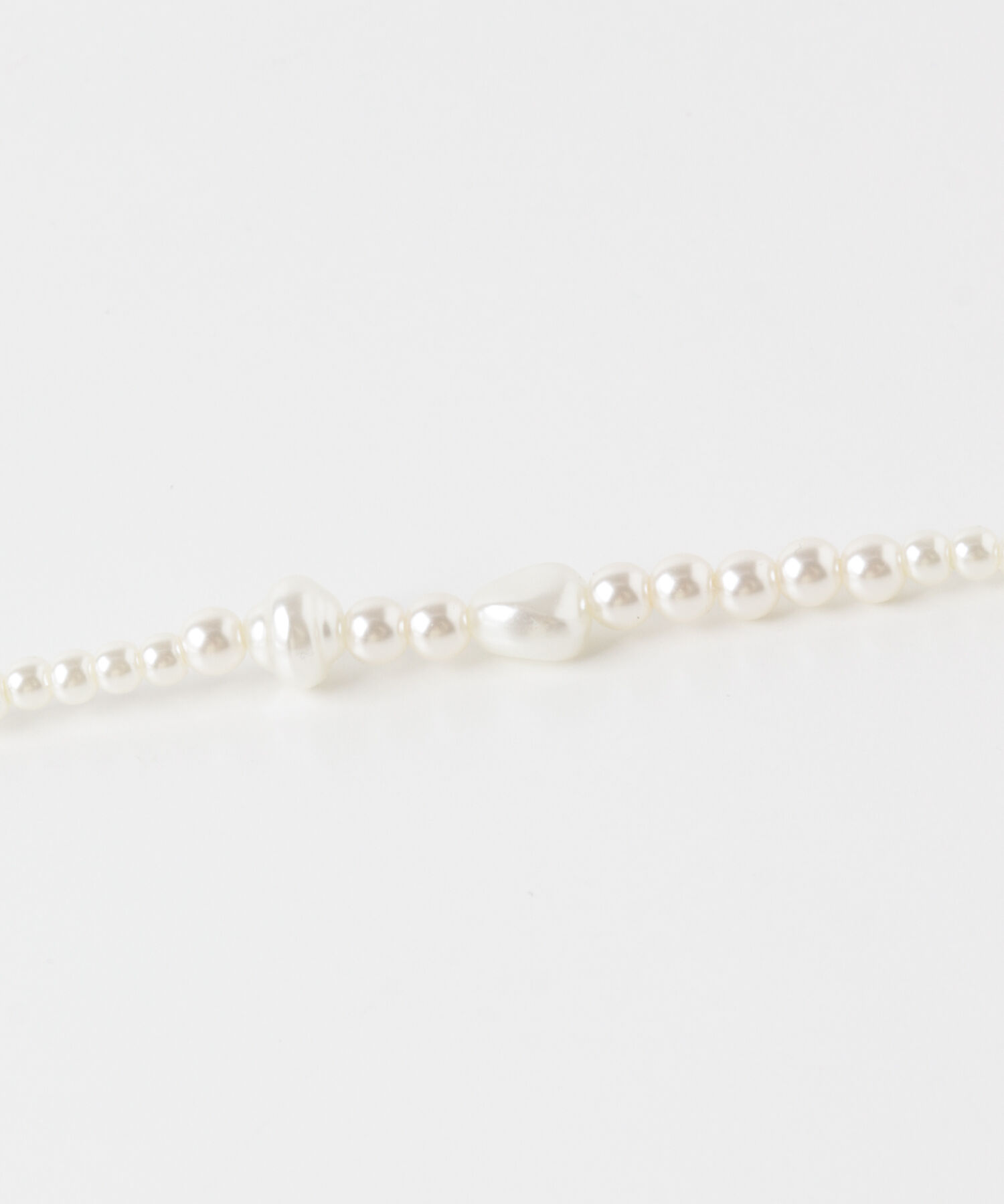 SMELLY「ミックスパールネックレス」|ネックレス|