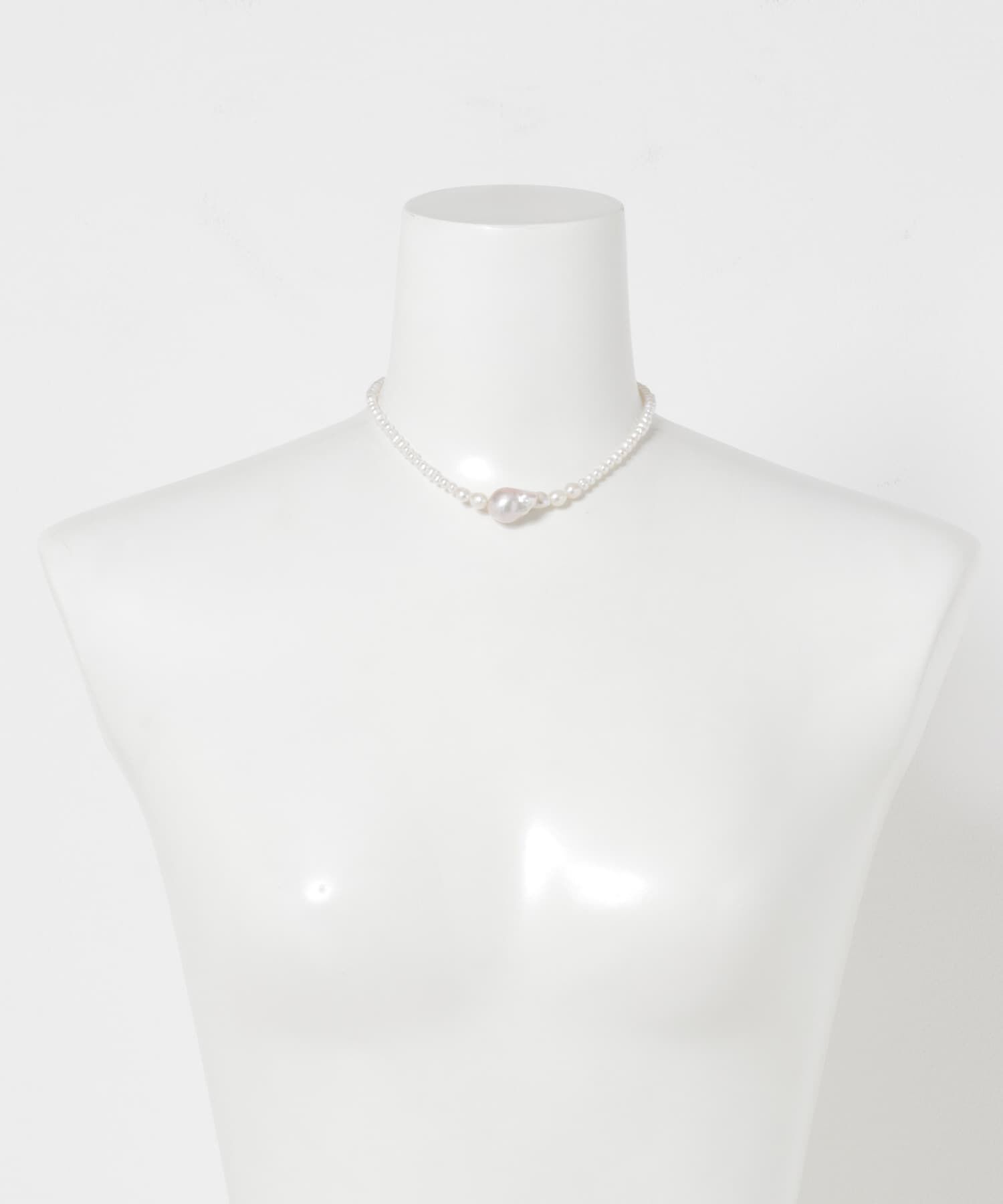 URBAN RESEARCH ROSSO「in mood　BQ PRL 36CM CHOKER」|ネックレス|