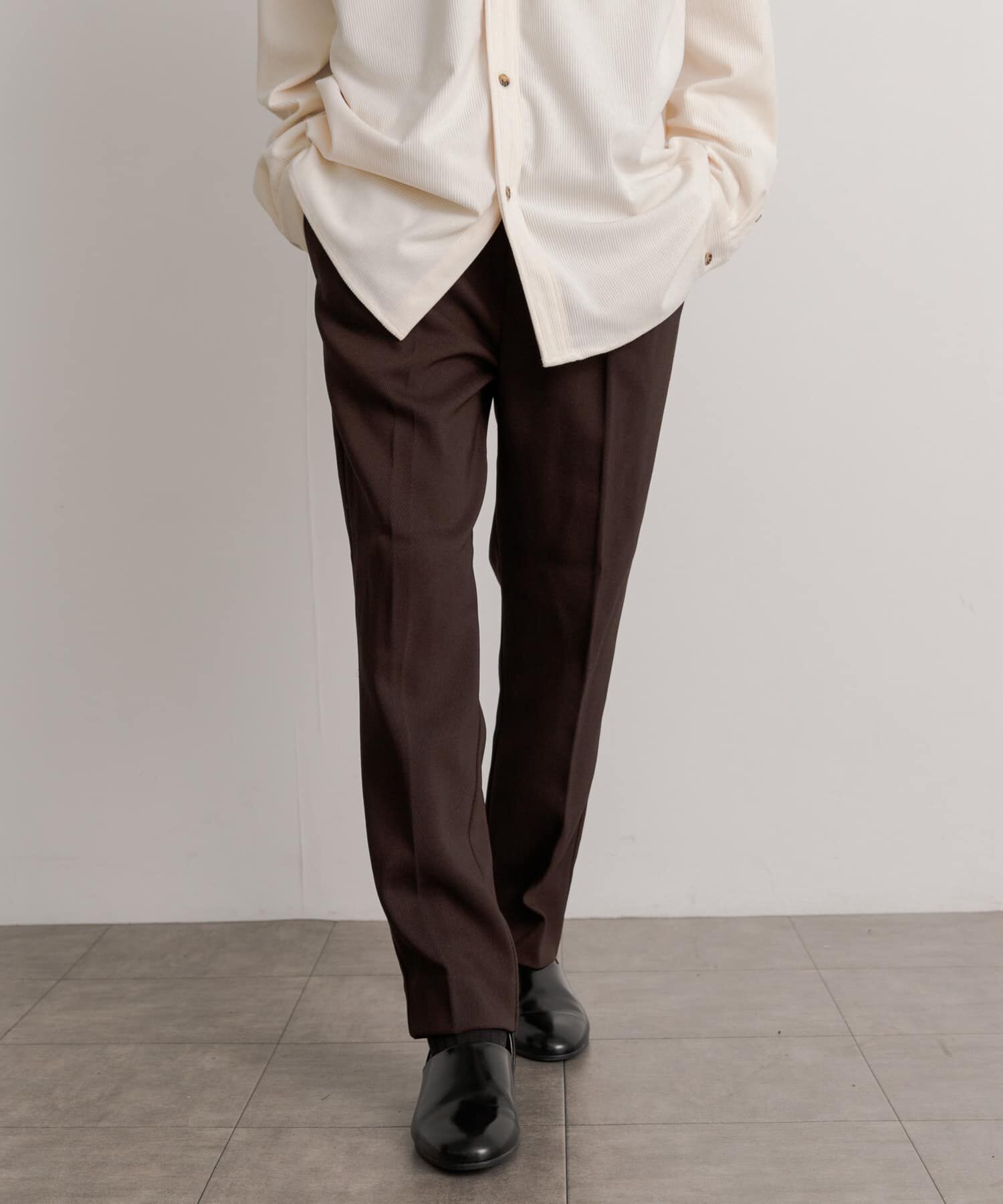 SENSE OF PLACE by URBAN RESEARCH「ハードツイルセンタープレスストレートパンツ」|その他|