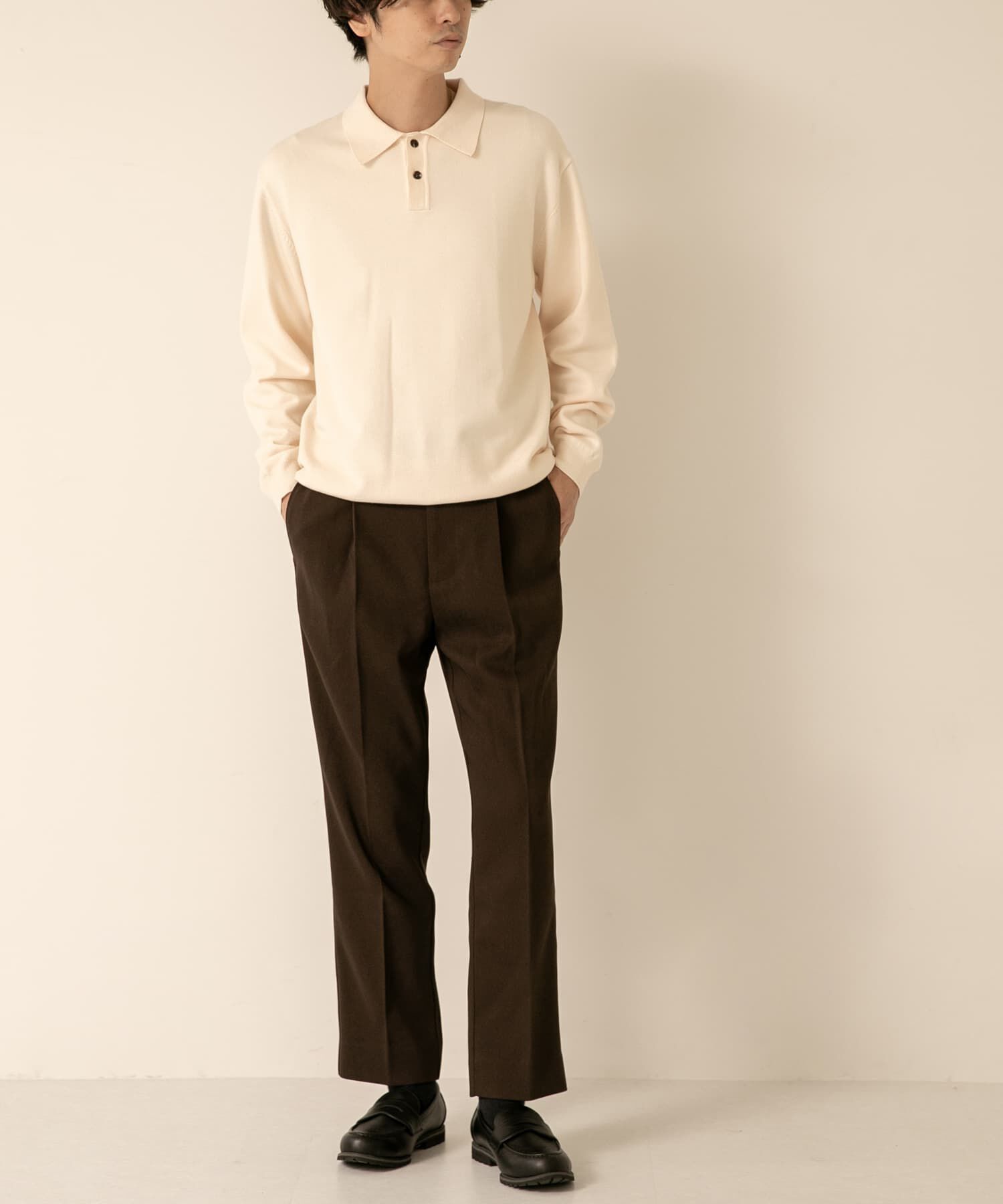 SENSE OF PLACE by URBAN RESEARCH「ハードツイルセンタープレスストレートパンツ」|その他|