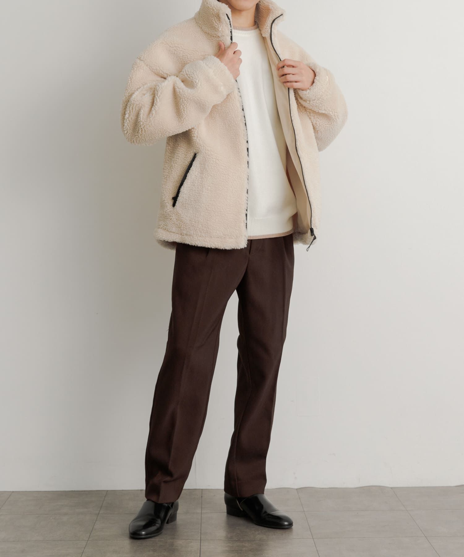 SENSE OF PLACE by URBAN RESEARCH「ハードツイルセンタープレスストレートパンツ」|その他|