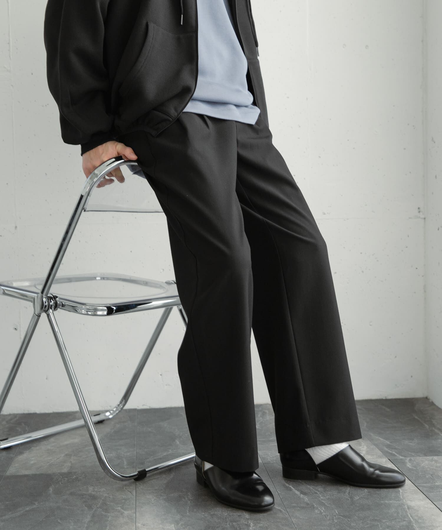 SENSE OF PLACE by URBAN RESEARCH「『イージーケア』ダブルタックワイドパンツ」|その他|