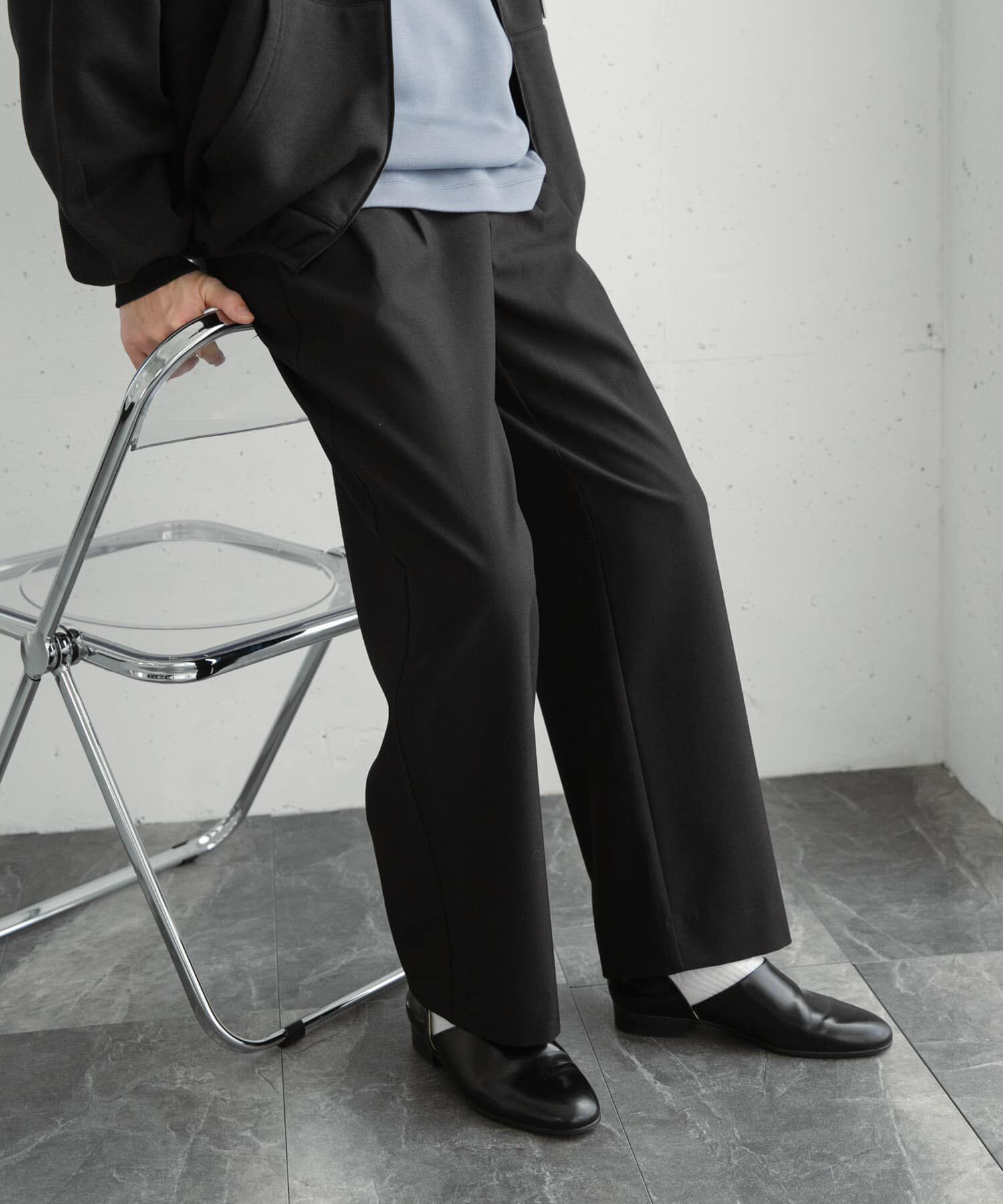 SENSE OF PLACE by URBAN RESEARCH「『イージーケア』ダブルタックワイドパンツ」|その他|