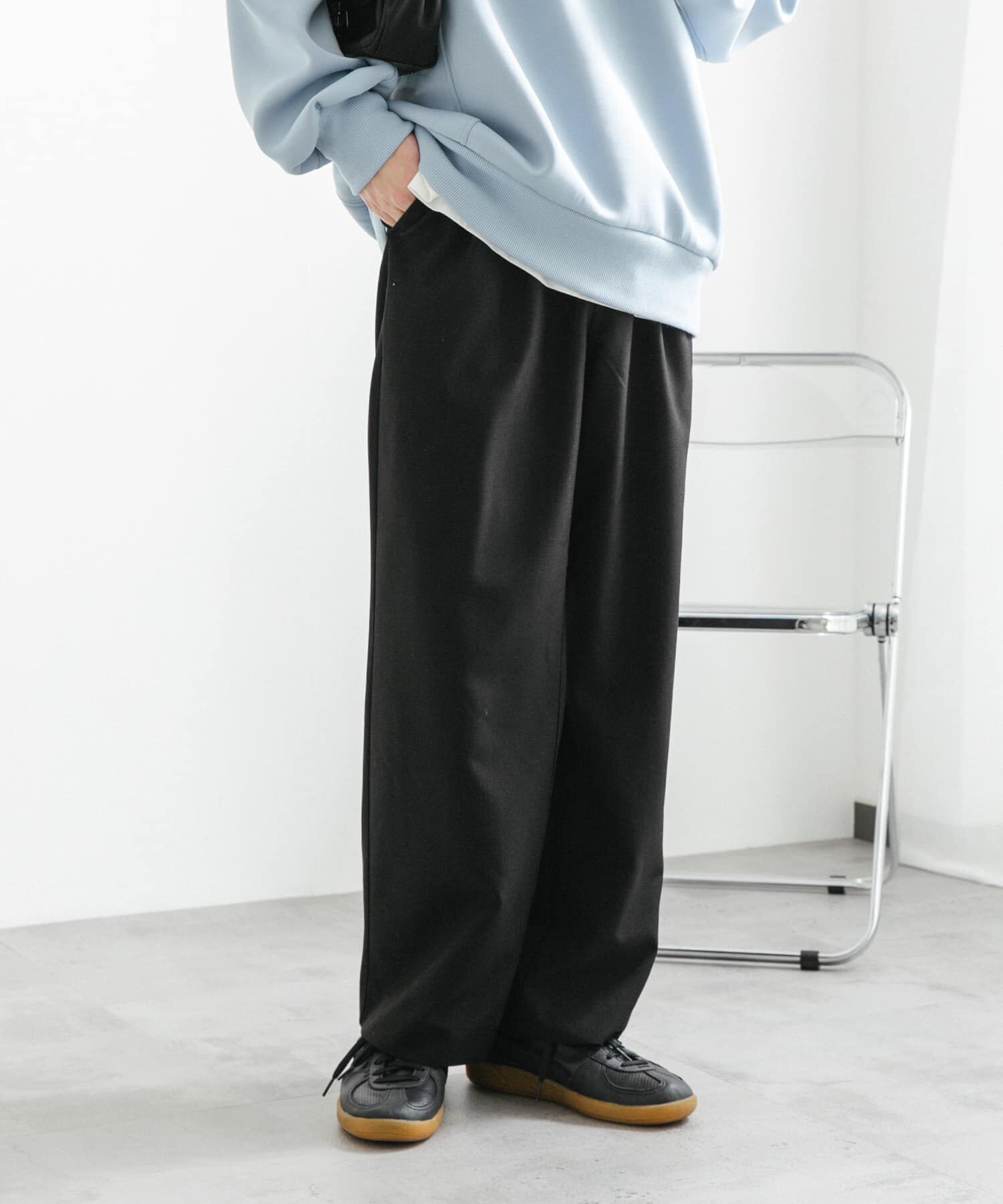 SENSE OF PLACE by URBAN RESEARCH「『イージーケア』ダブルタックワイドパンツ」|その他|