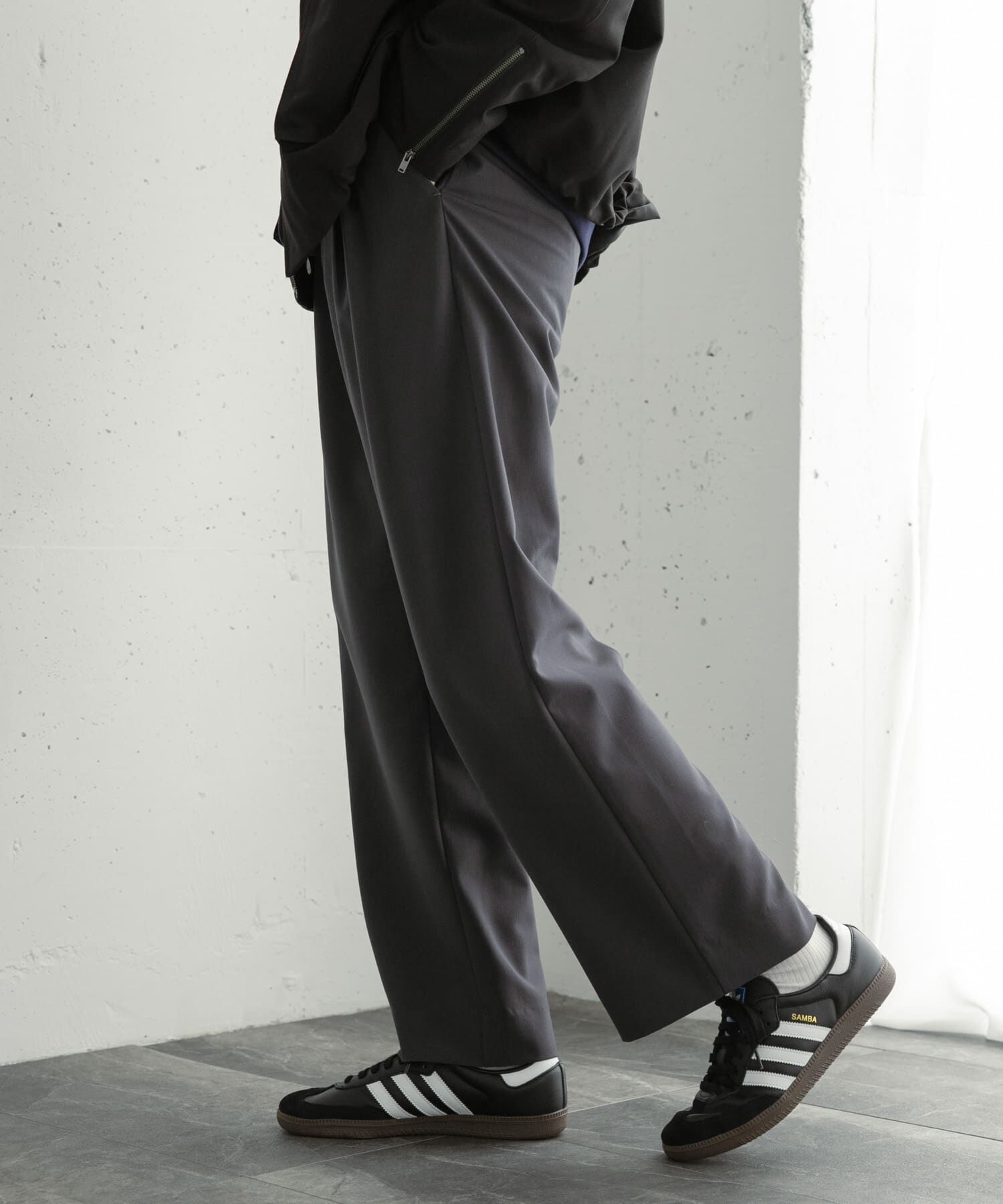 SENSE OF PLACE by URBAN RESEARCH「『イージーケア』ダブルタックワイドパンツ」|その他|