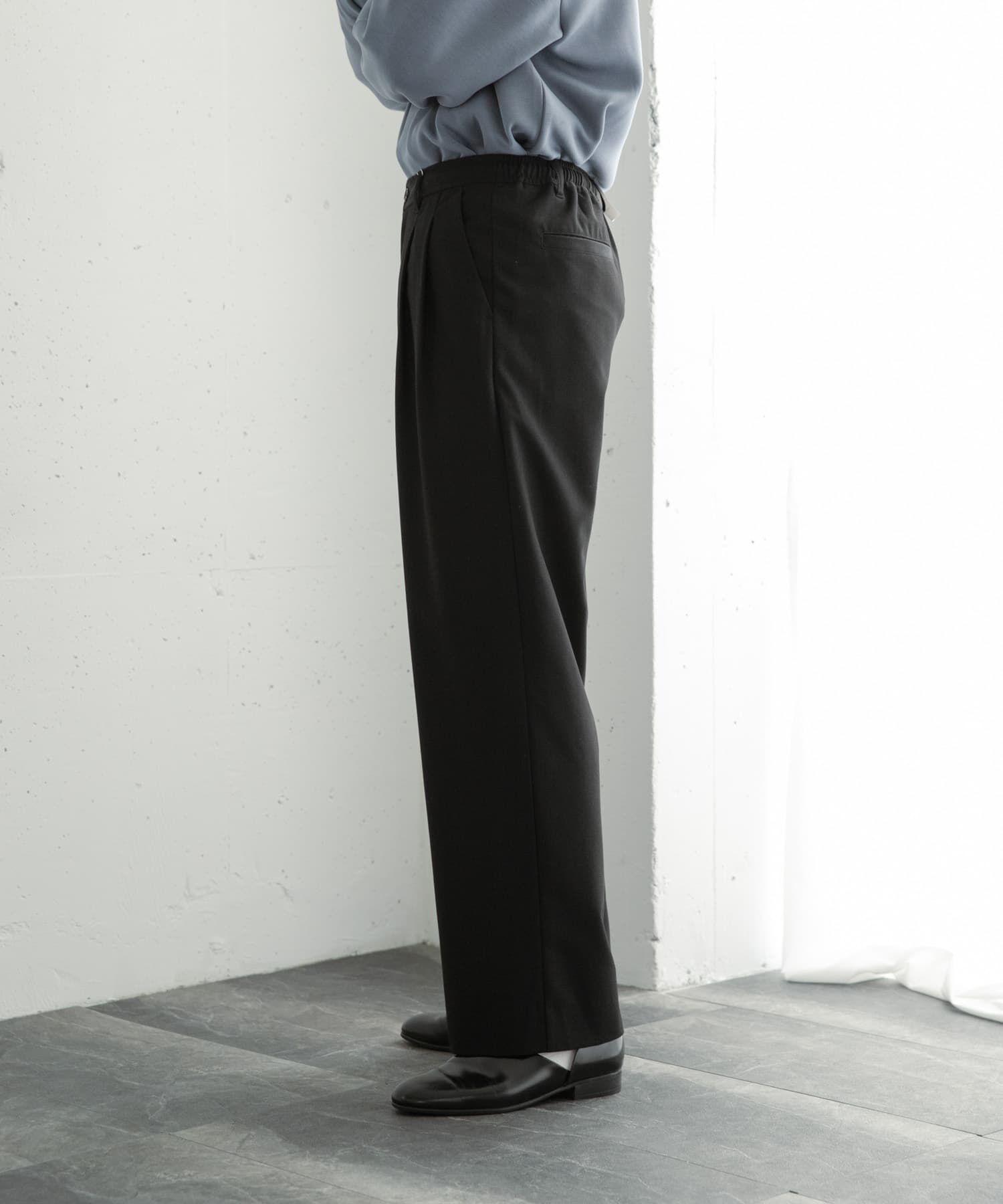 SENSE OF PLACE by URBAN RESEARCH「『イージーケア』ダブルタックワイドパンツ」|その他|