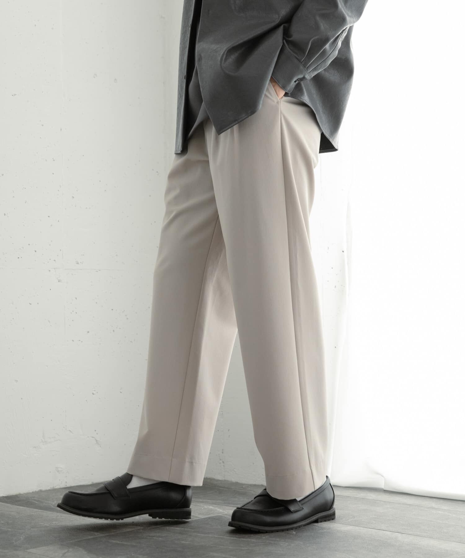 SENSE OF PLACE by URBAN RESEARCH「『イージーケア』ダブルタックワイドパンツ」|その他|