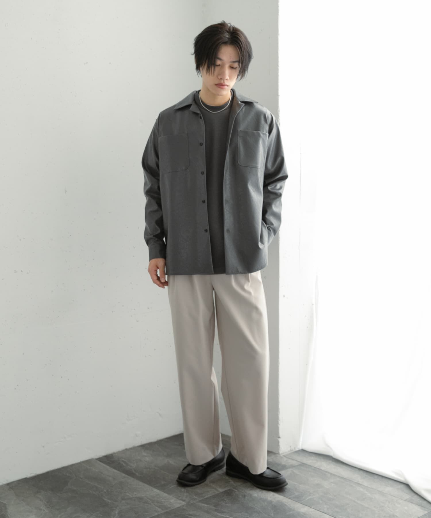 SENSE OF PLACE by URBAN RESEARCH「『イージーケア』ダブルタックワイドパンツ」|その他|