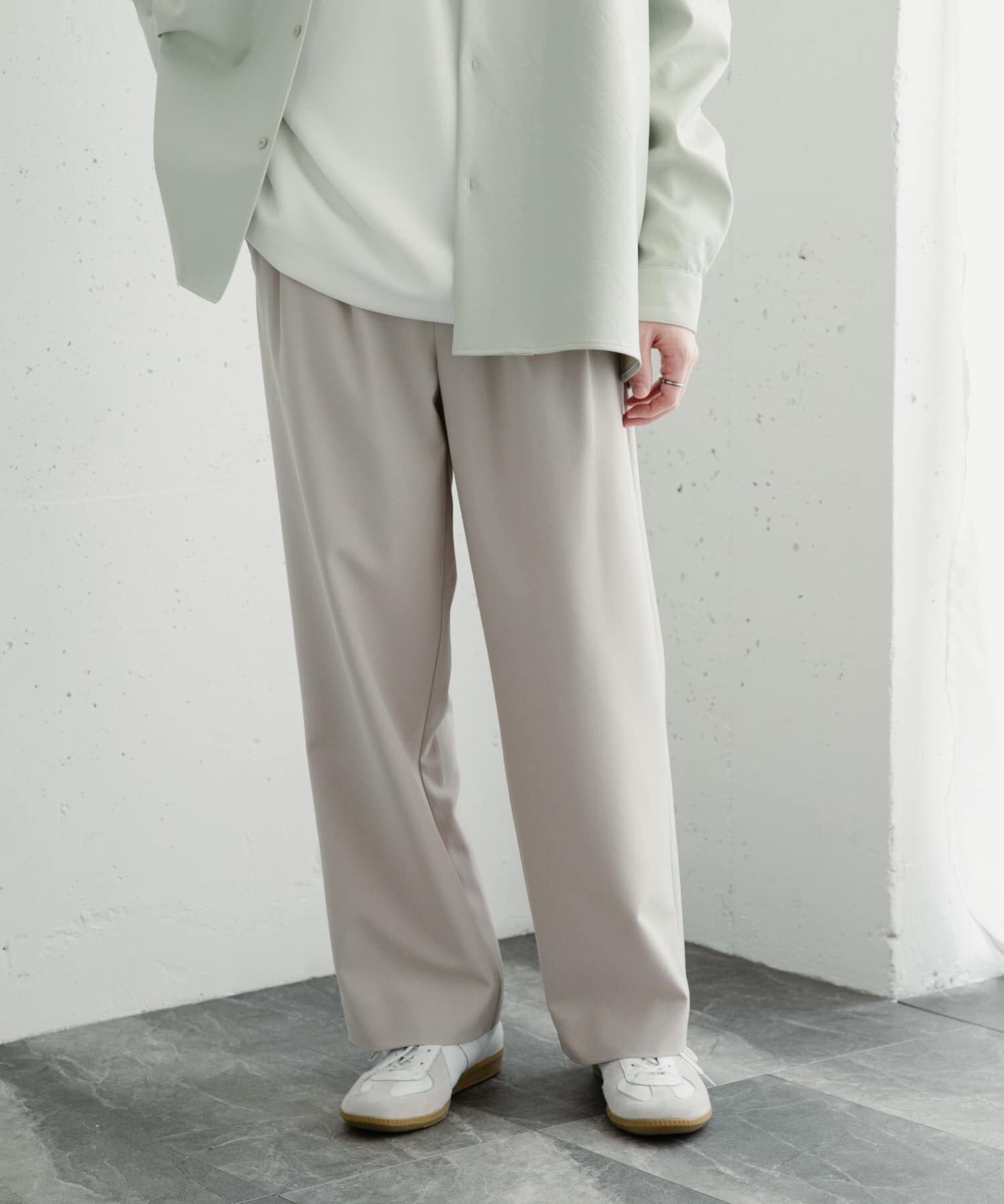 SENSE OF PLACE by URBAN RESEARCH「『イージーケア』ダブルタックワイドパンツ」|その他|