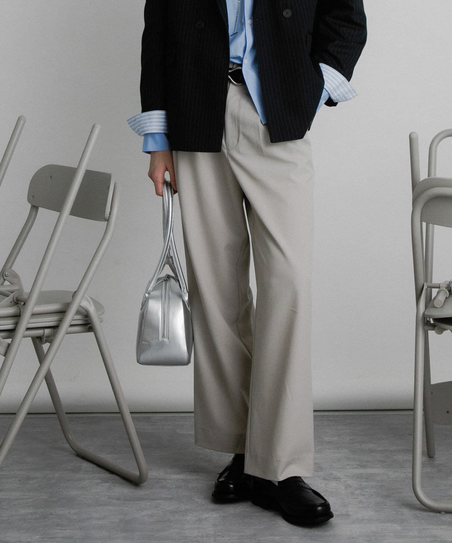 SENSE OF PLACE by URBAN RESEARCH「『イージーケア』ダブルタックワイドパンツ」|その他|