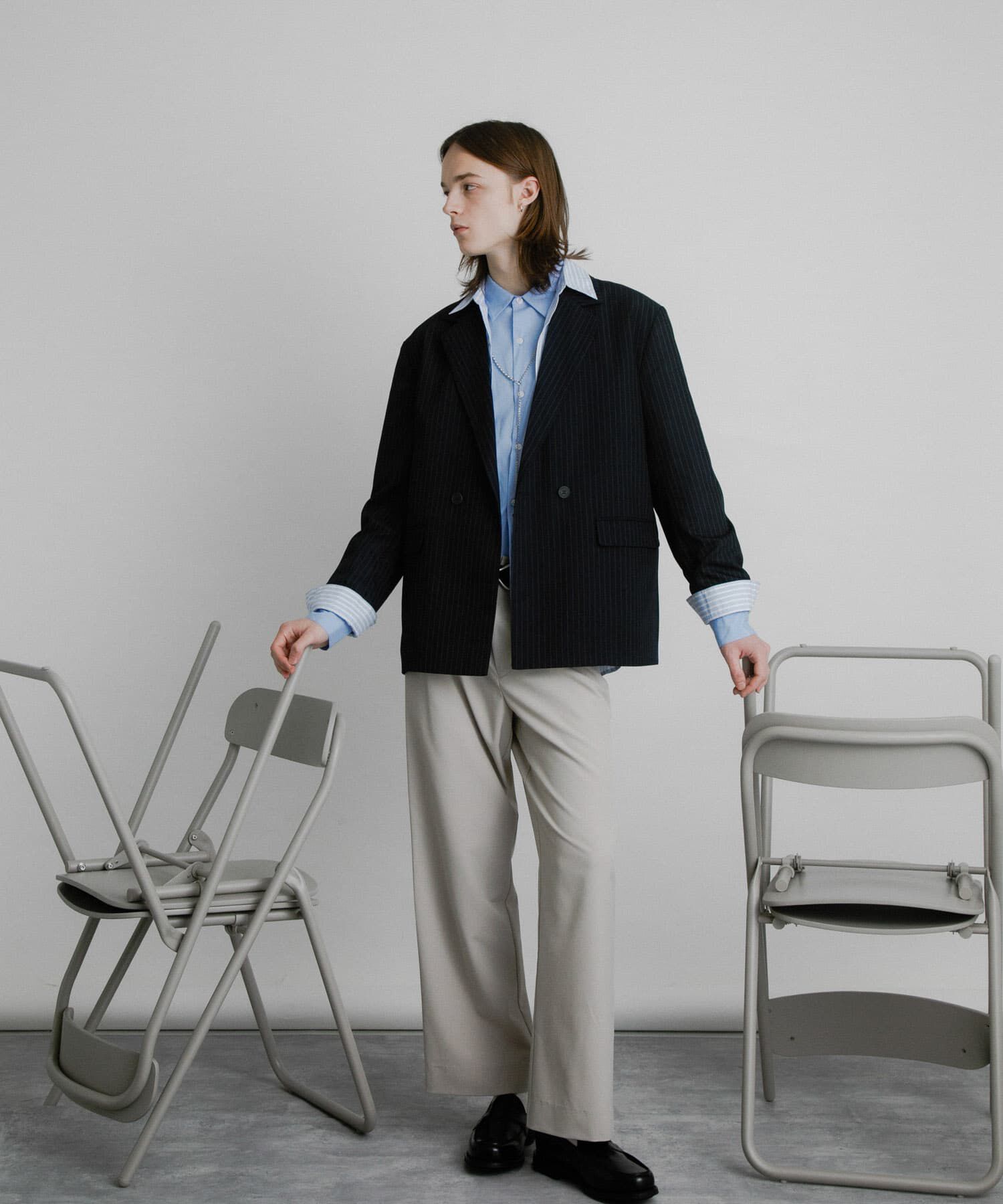 SENSE OF PLACE by URBAN RESEARCH「『イージーケア』ダブルタックワイドパンツ」|その他|