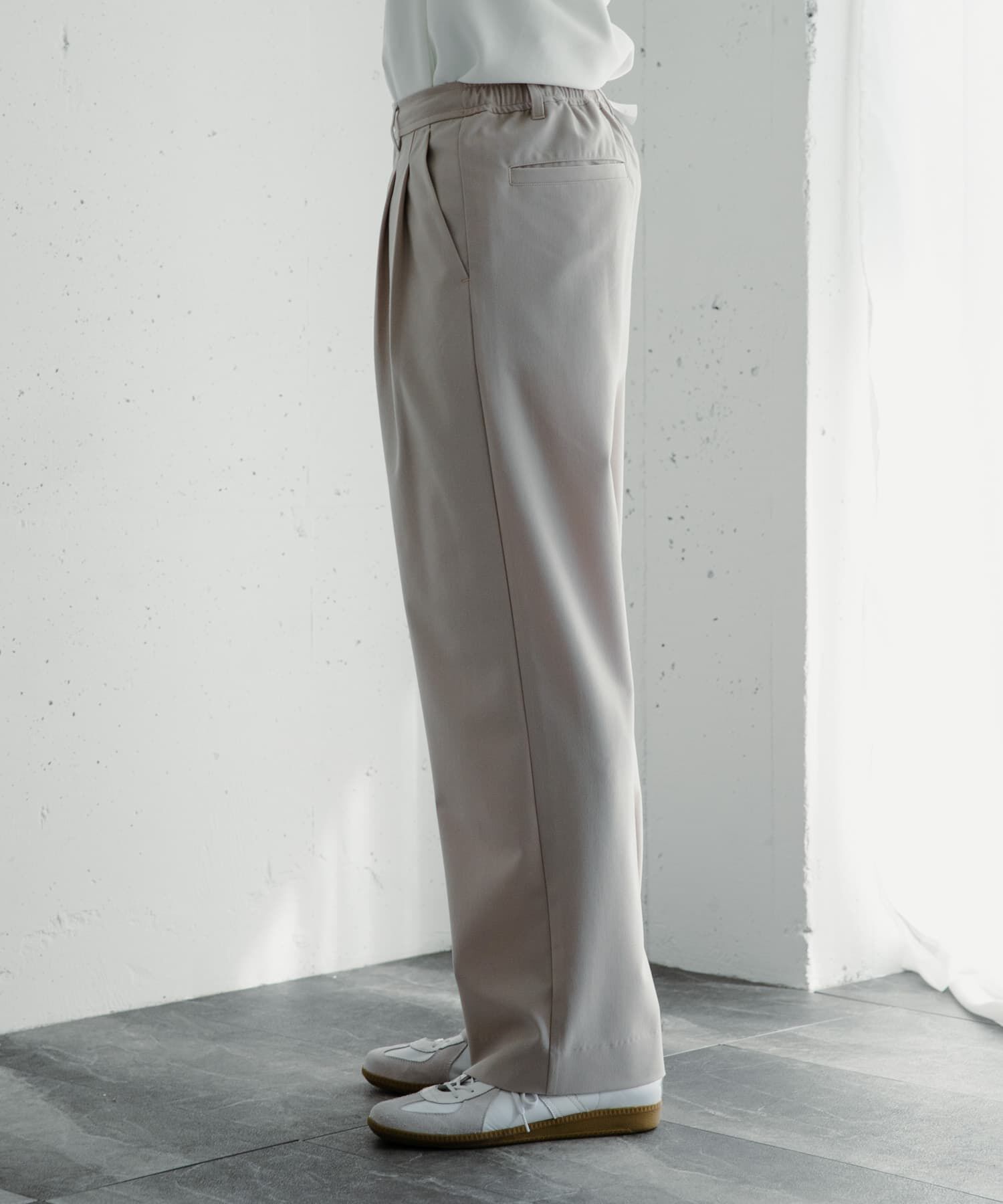 SENSE OF PLACE by URBAN RESEARCH「『イージーケア』ダブルタックワイドパンツ」|その他|