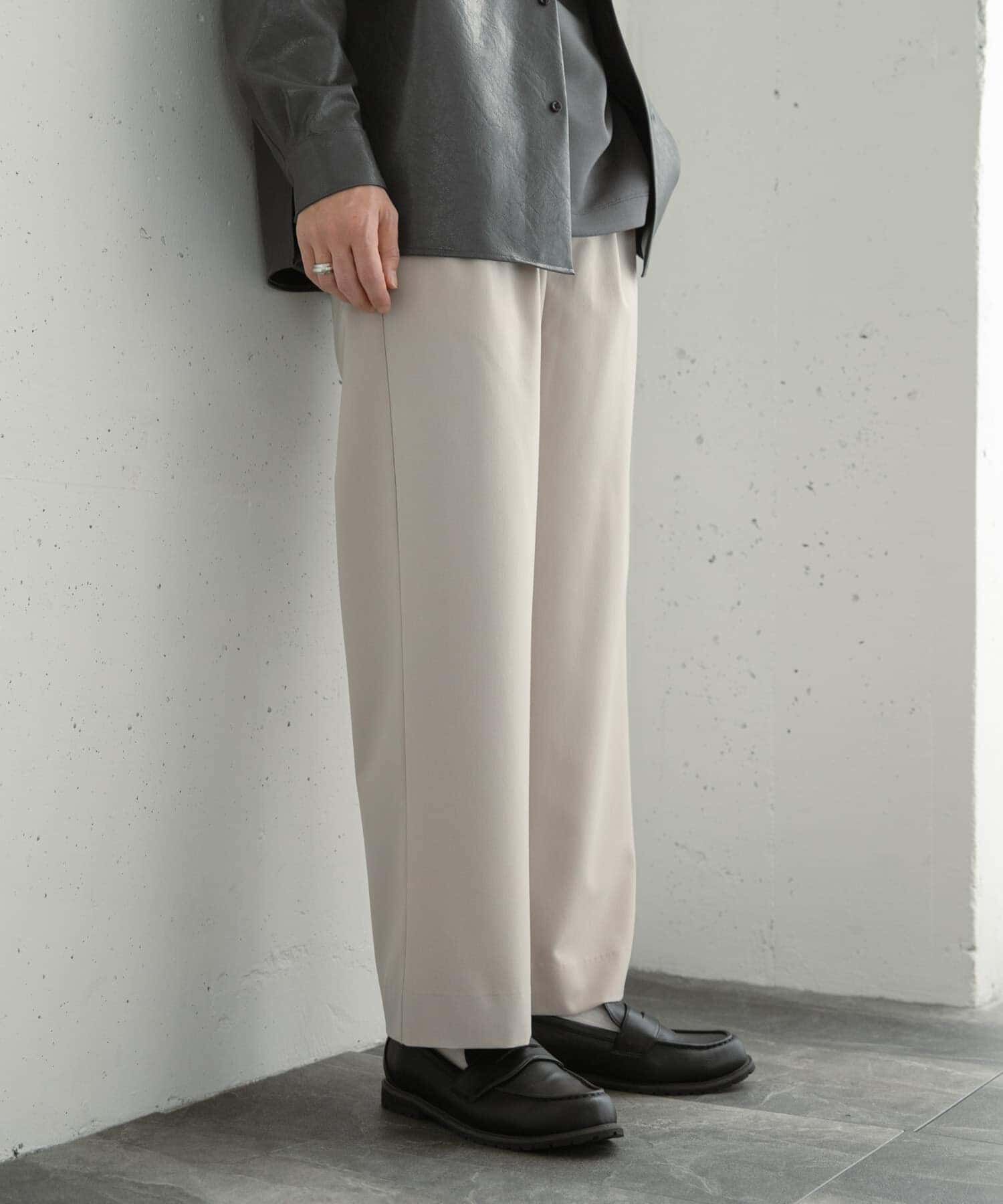 SENSE OF PLACE by URBAN RESEARCH「『イージーケア』ダブルタックワイドパンツ」|その他|