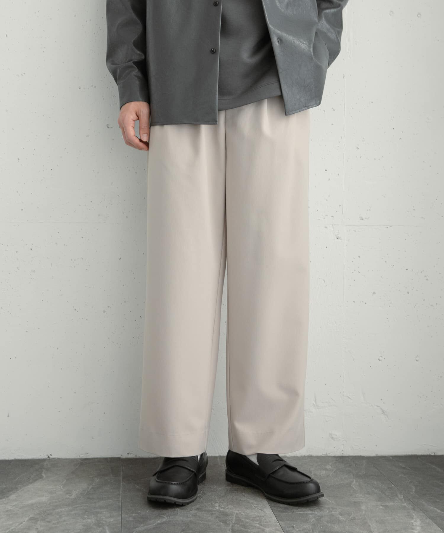 SENSE OF PLACE by URBAN RESEARCH「『イージーケア』ダブルタックワイドパンツ」|その他|