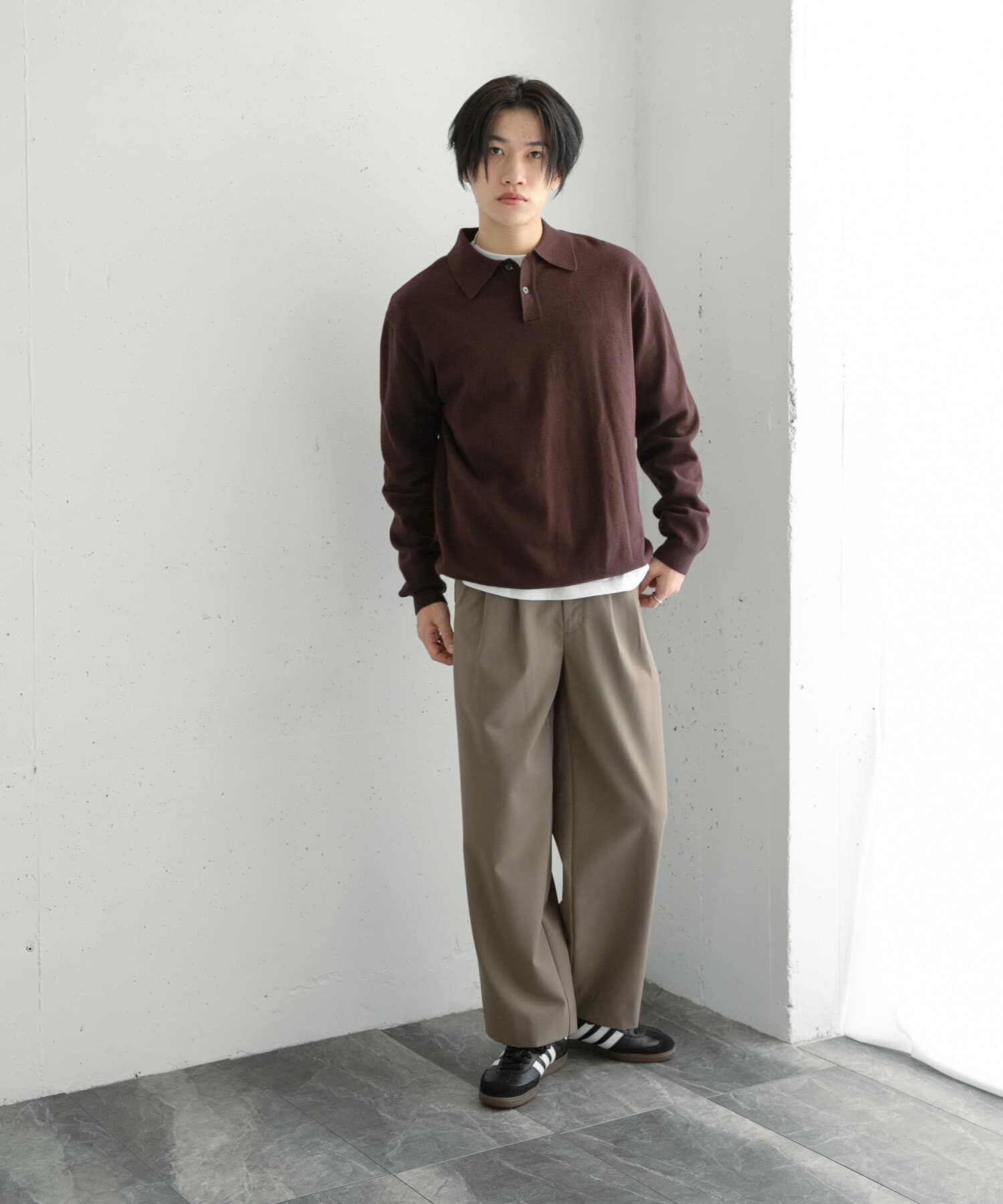 SENSE OF PLACE by URBAN RESEARCH「『イージーケア』ダブルタックワイドパンツ」|その他|