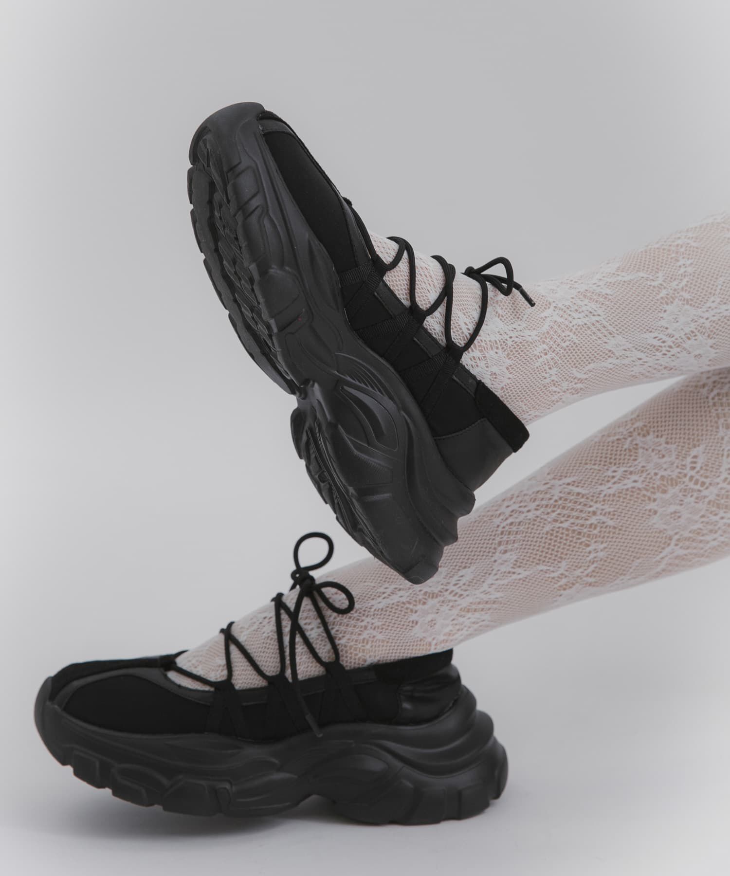 SENSE OF PLACE by URBAN RESEARCH「レースアップバレエスニーカー」|スニーカー|