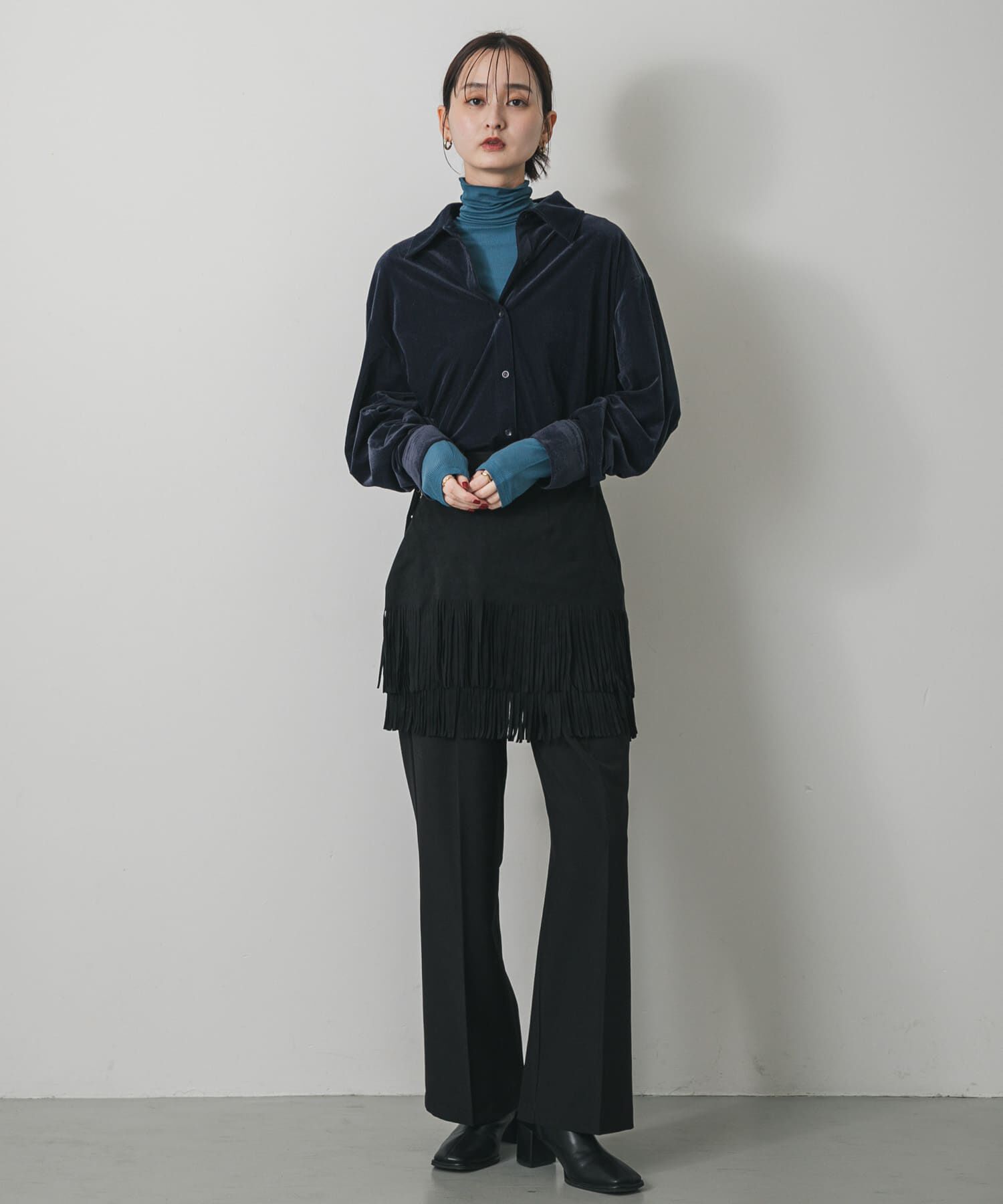 SENSE OF PLACE by URBAN RESEARCH「『毛玉防止』メローハイネックトップ」|Tシャツ・カットソー|