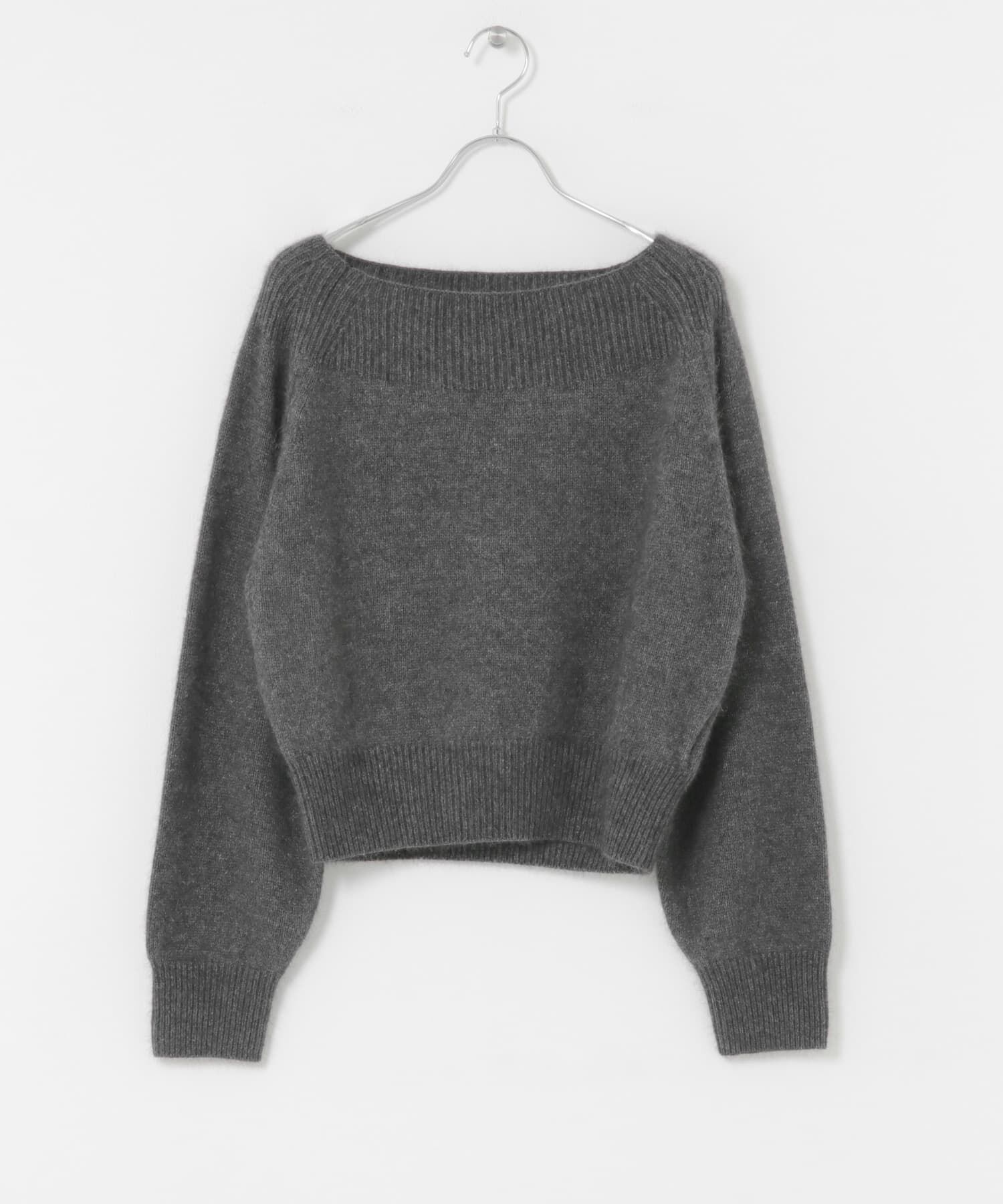 SENSE OF PLACE by URBAN RESEARCH「ボートネックヘアリーニット」|ニット・セーター|