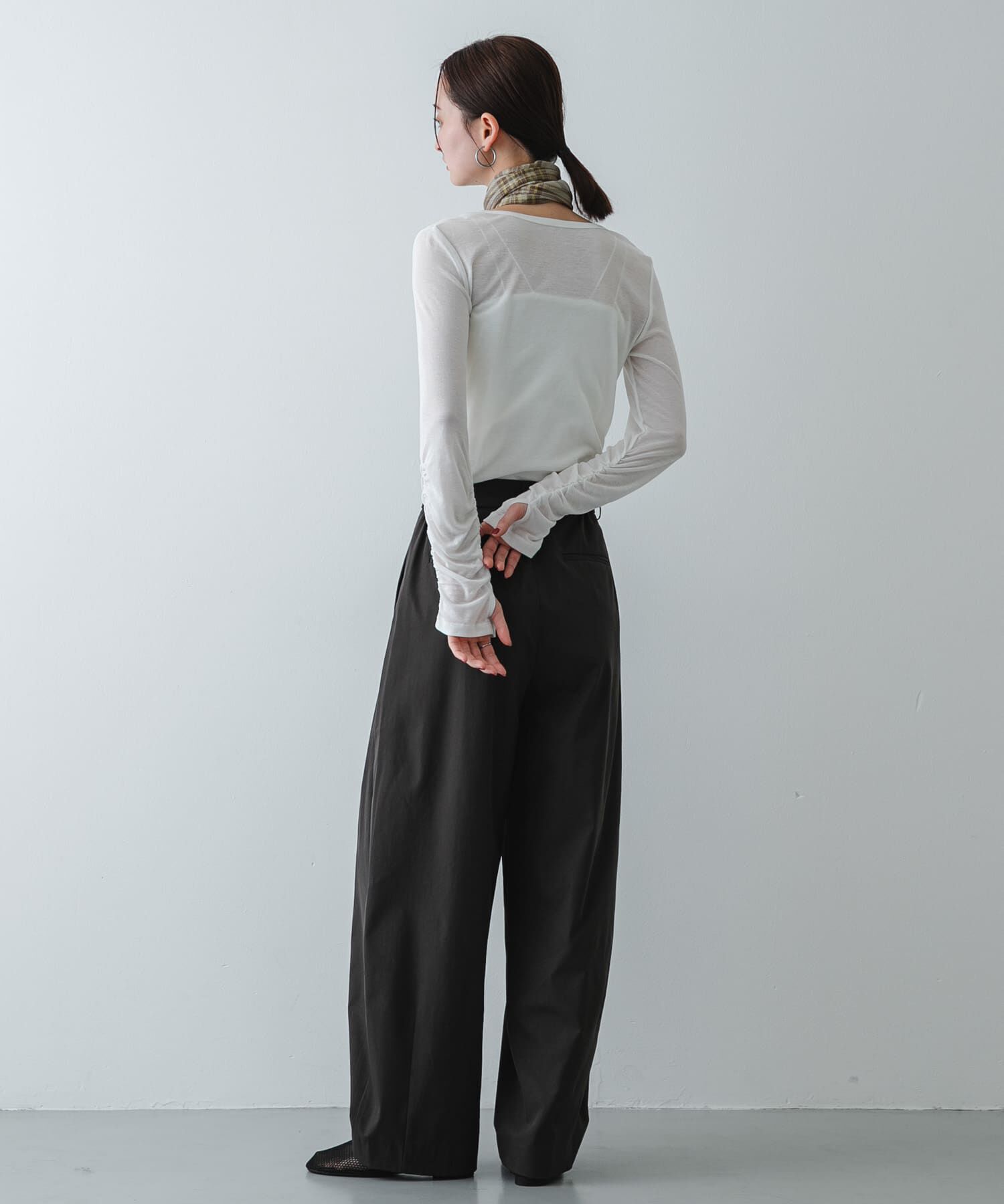 SENSE OF PLACE by URBAN RESEARCH「Uネックピスネームシアートップ」|Tシャツ・カットソー|