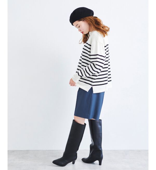 le.coeur blanc「ツイルストレッチハーフパンツ」|その他|