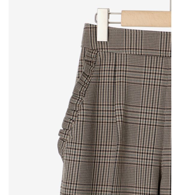 le.coeur blanc「Perle Peche チェックパンツ」|その他|