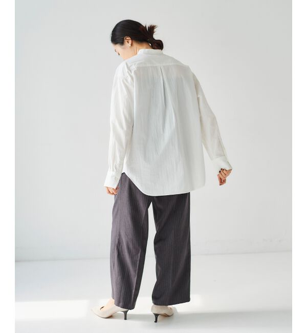 le.coeur blanc「タックワイドセンタープレスパンツ」|その他|