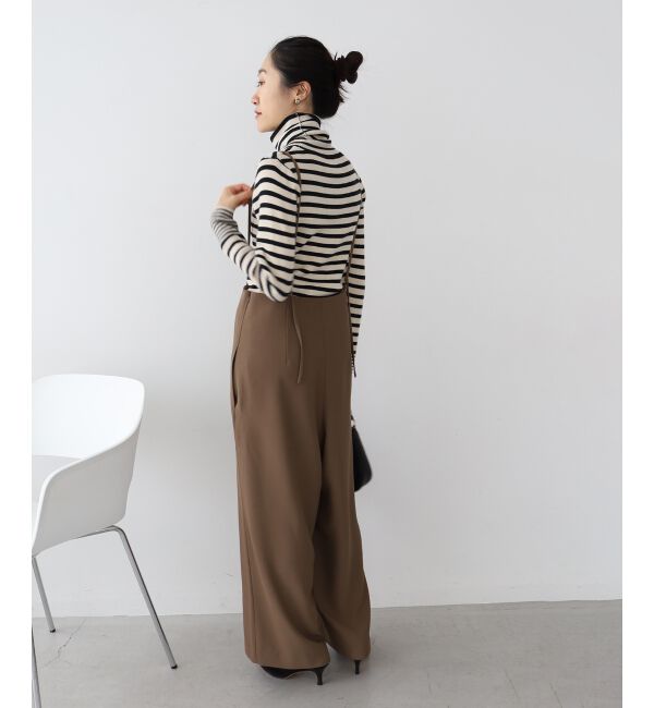 le.coeur blanc「《WEB限定アイテム》ハイウエストワイドキャミサロペット」|その他|