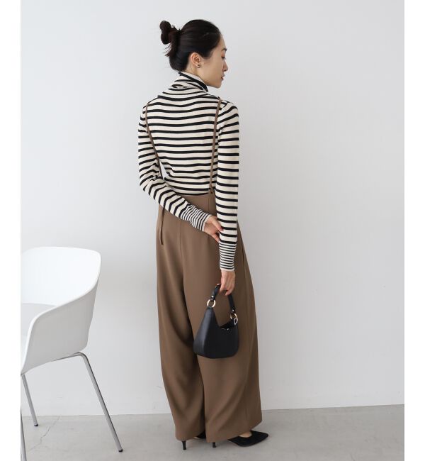 le.coeur blanc「《WEB限定アイテム》ハイウエストワイドキャミサロペット」|その他|