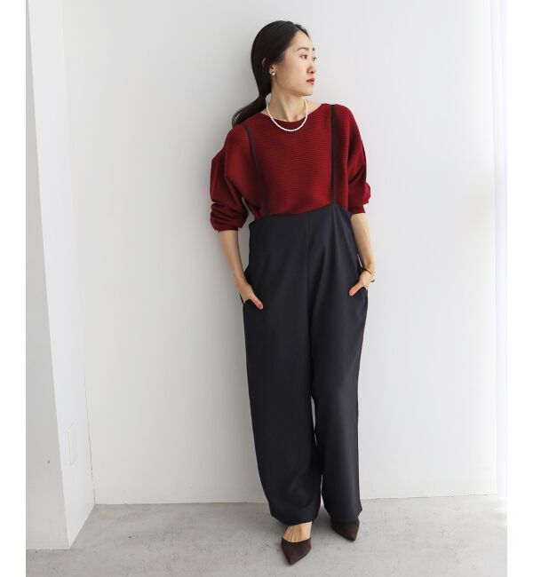 le.coeur blanc「《WEB限定アイテム》ハイウエストワイドキャミサロペット」|その他|